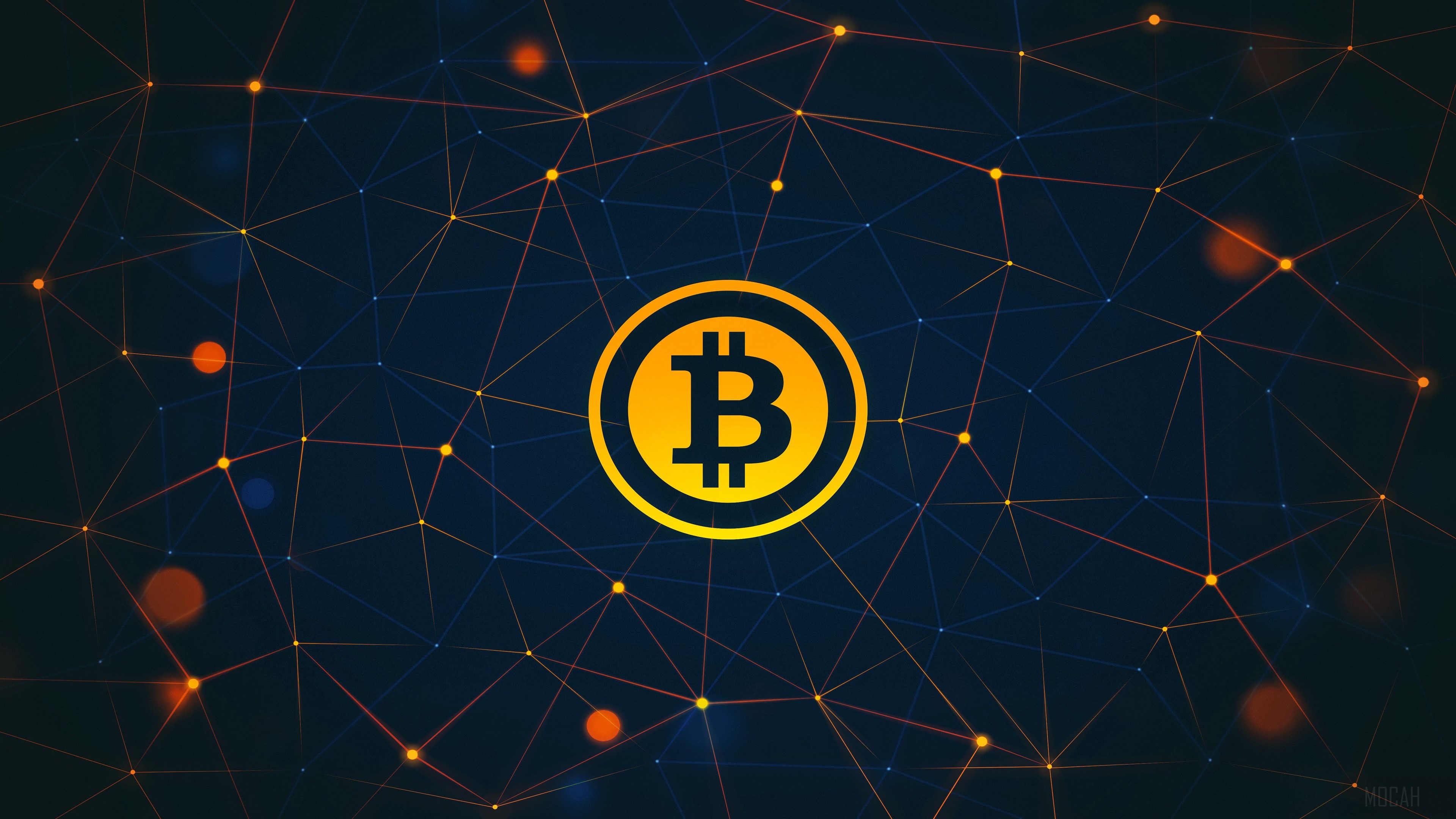 Bitcoin Network HD Wallpaper