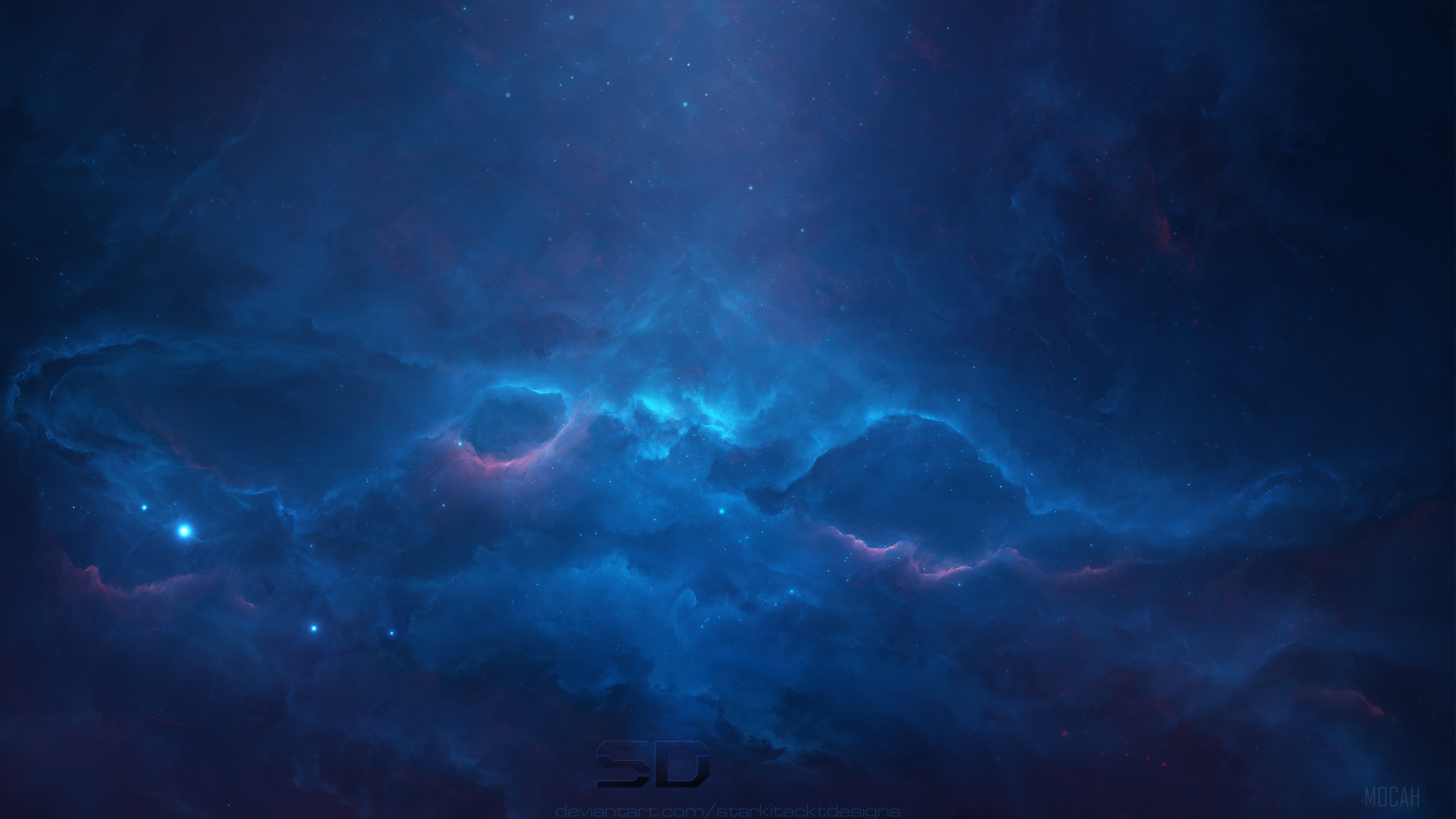 Atlantis Nebula HD Wallpaper