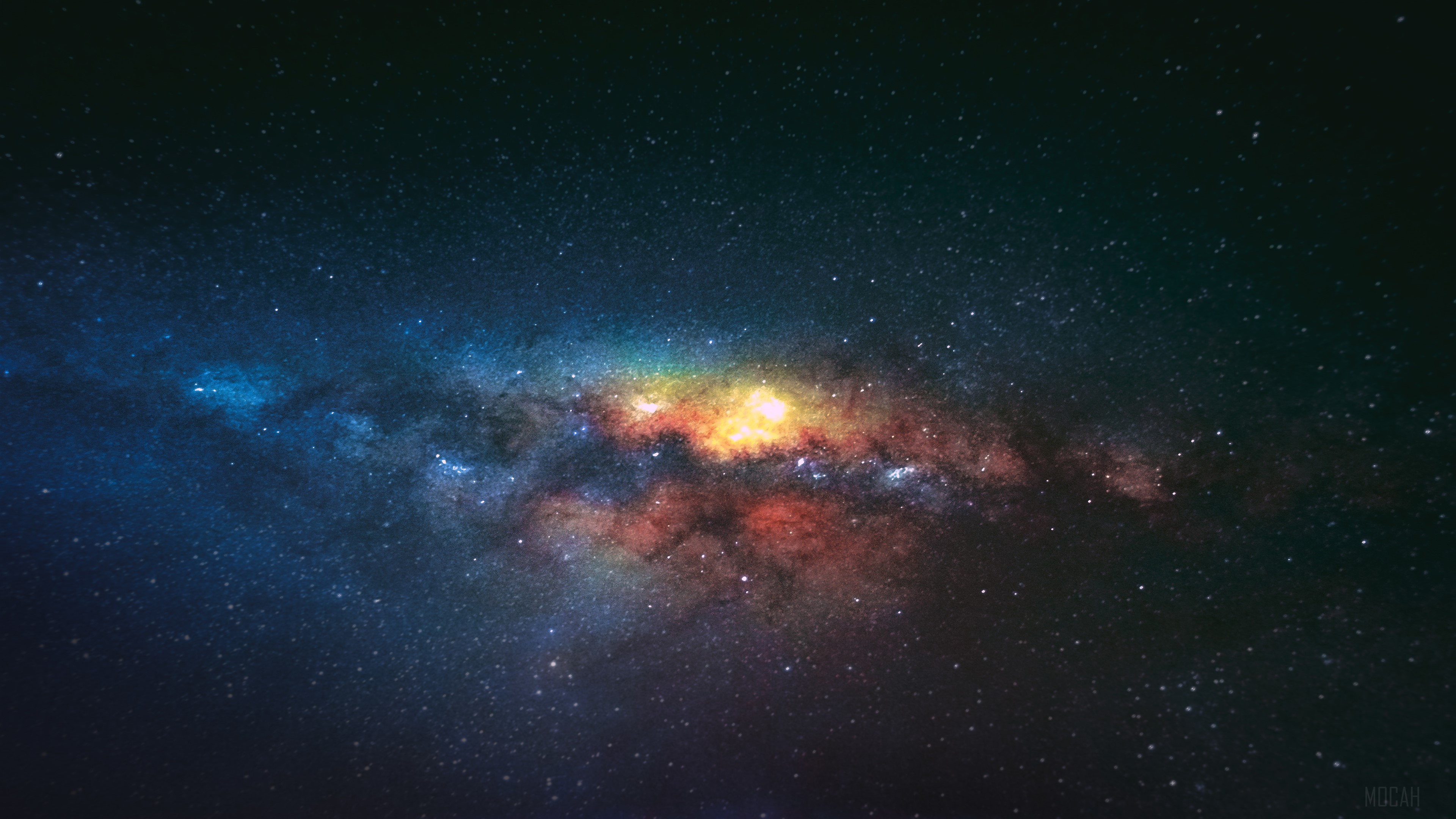 Milky Way Galaxy Stars 4K HD Wallpaper