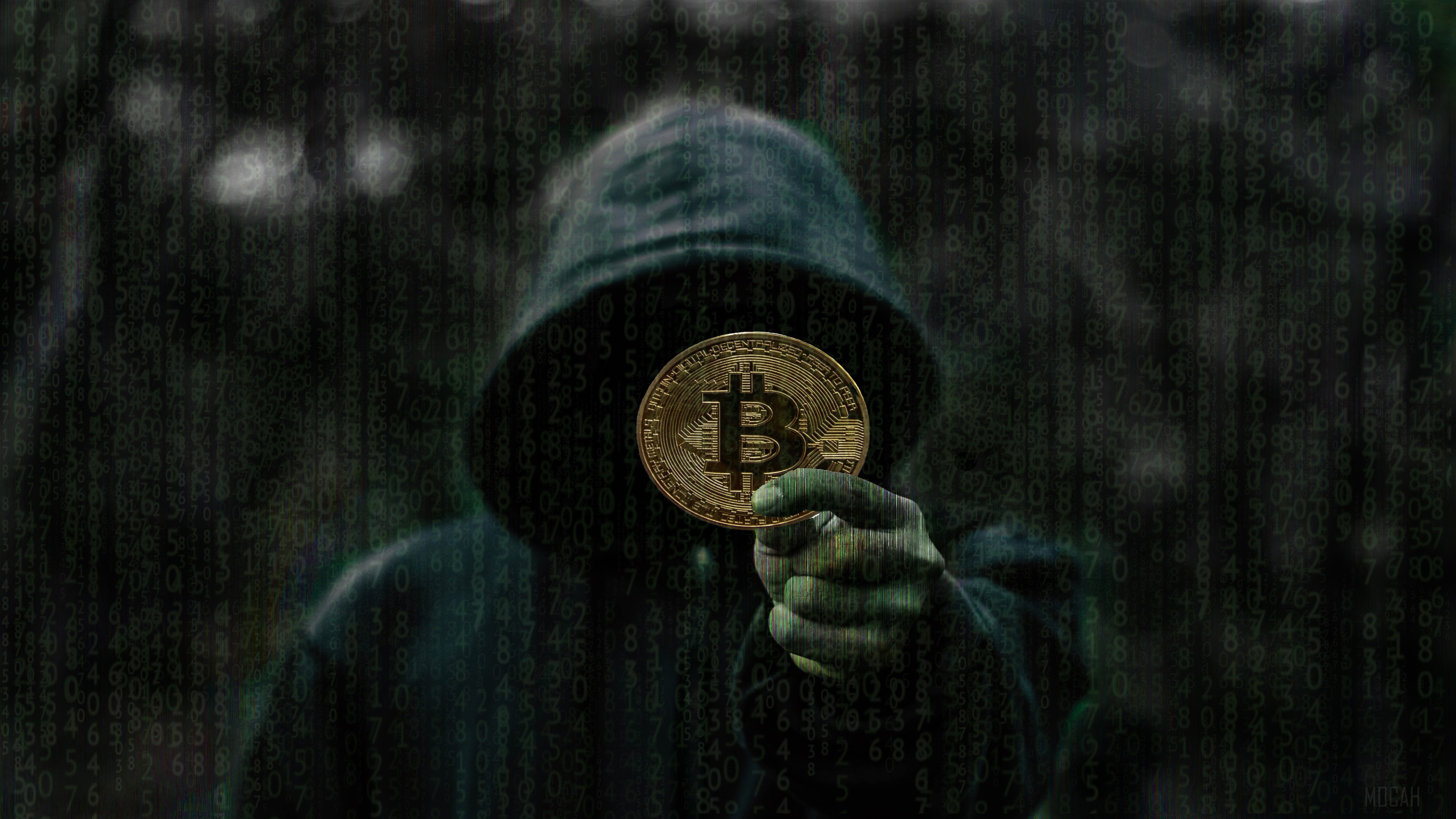 Bitcoin Cryptocurrency HD Wallpaper