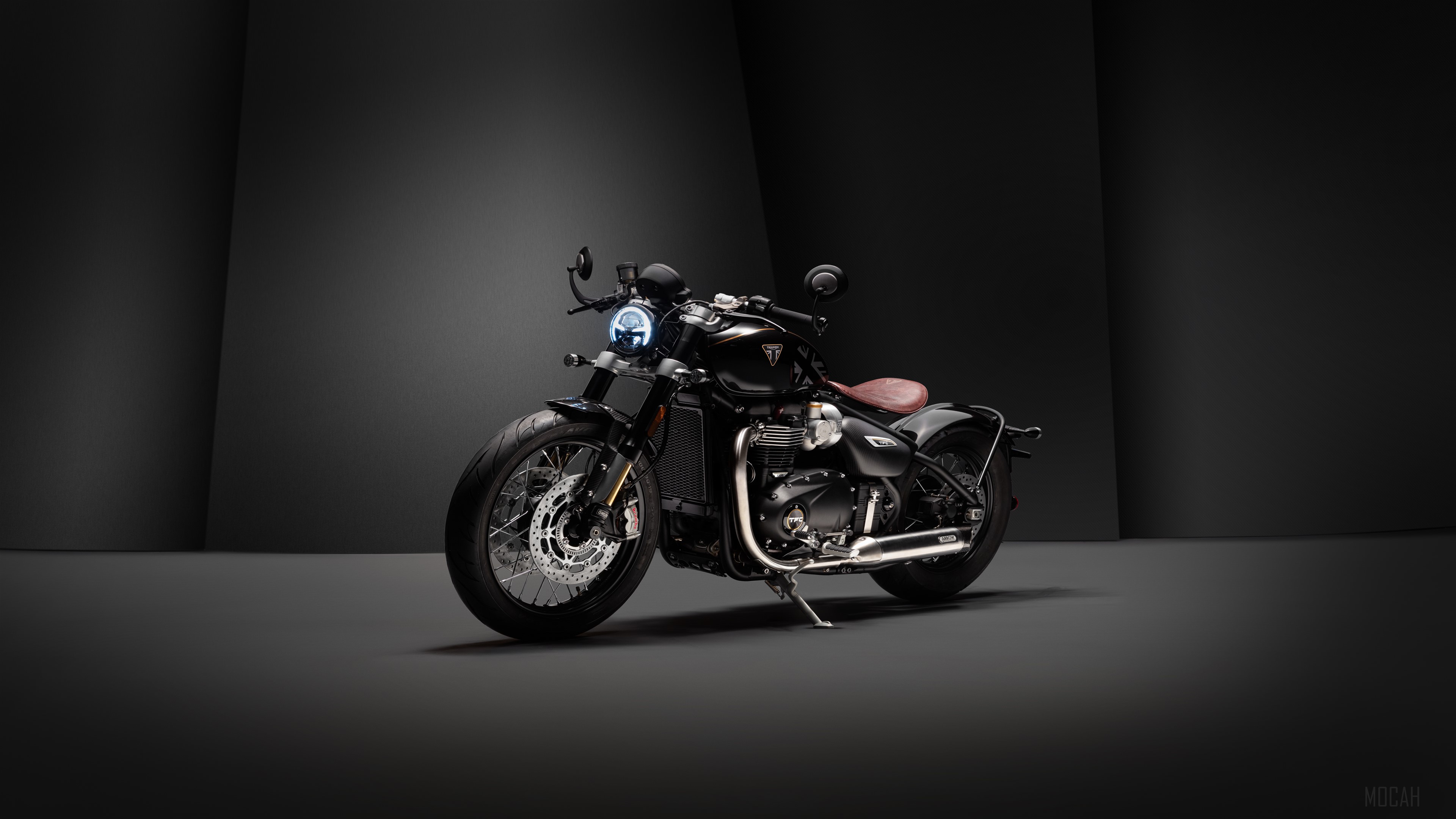Triumph Bonneville Bobber TFC 2020 HD Wallpaper