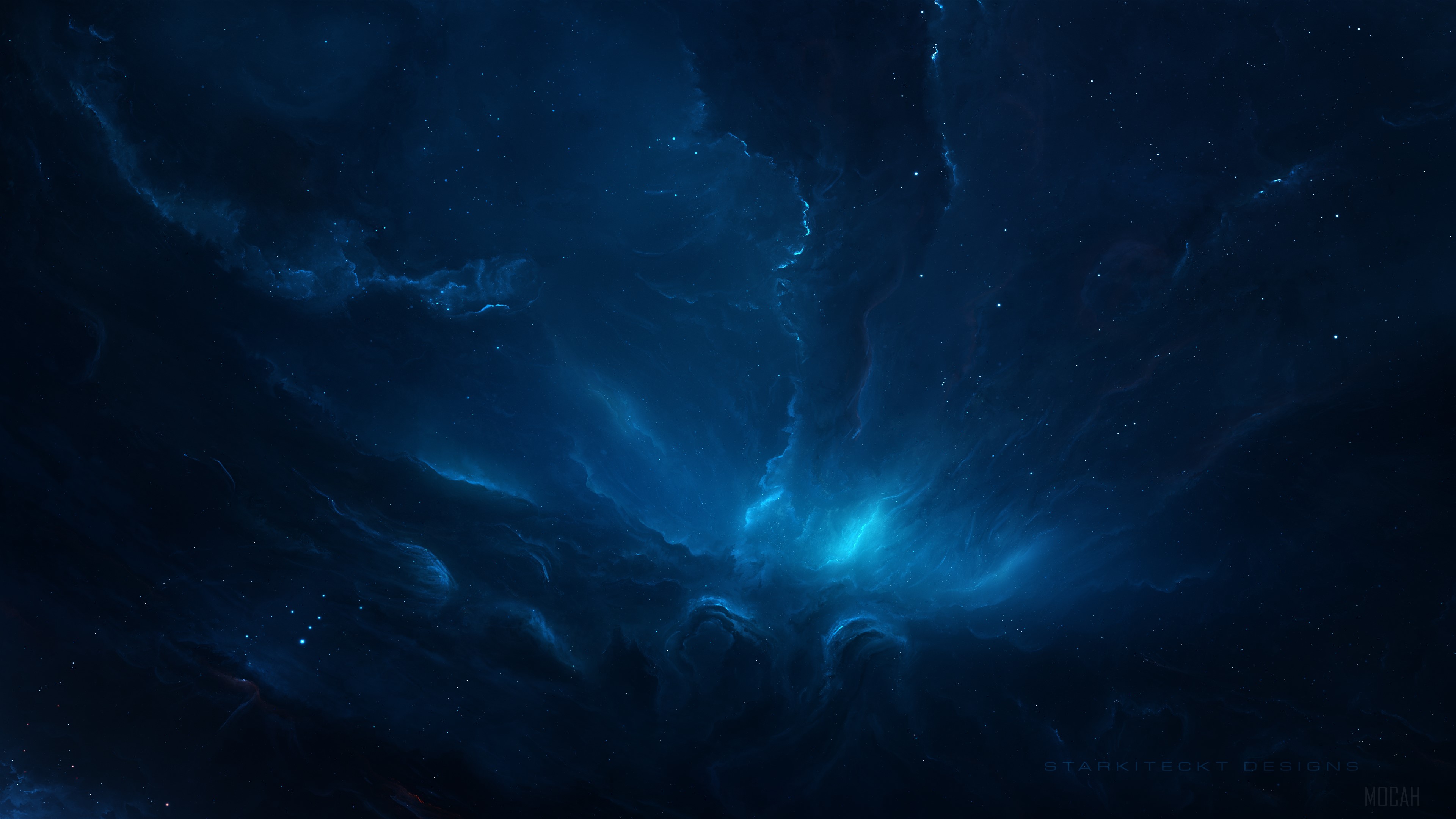 Deep Space Nebula 4K HD Wallpaper