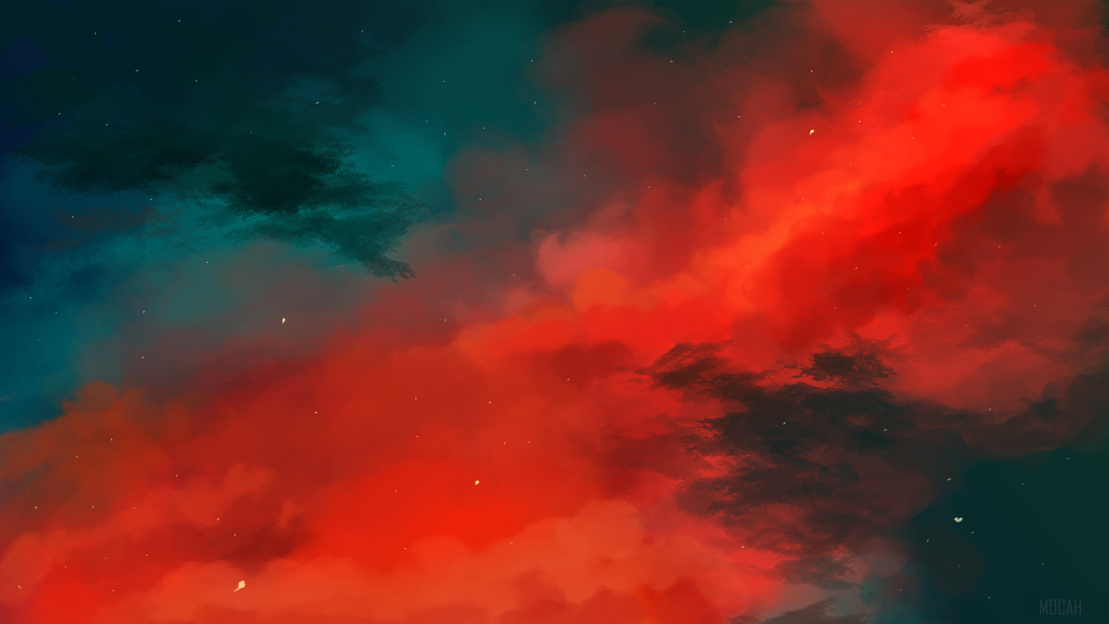 Sci-fi Nebula 4K HD Wallpaper