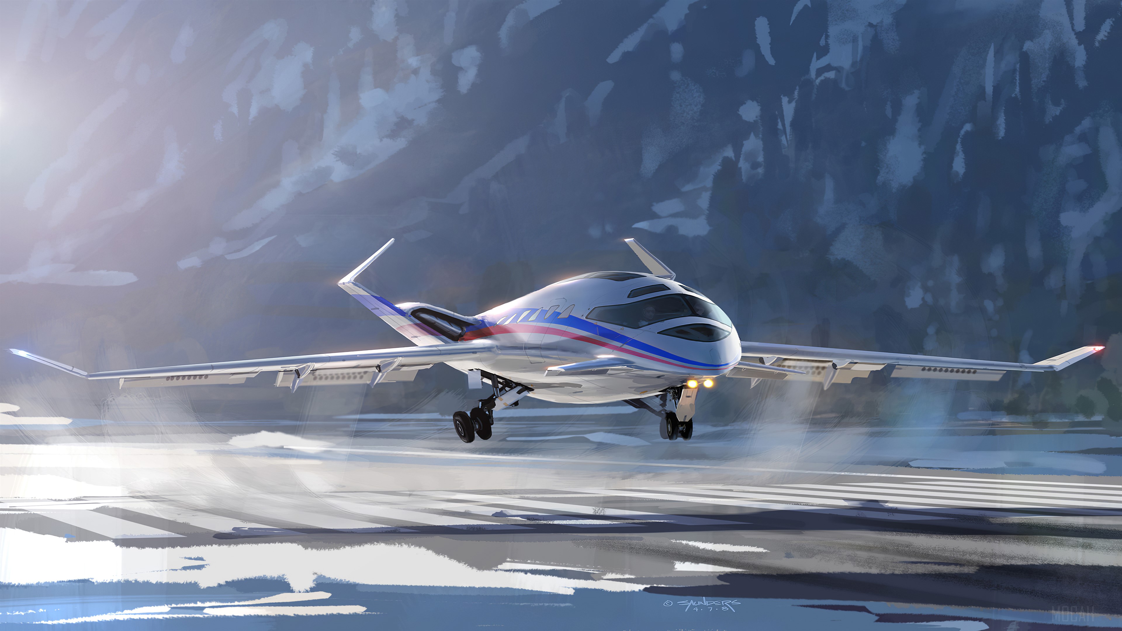 Private Suborbital Jet HD Wallpaper