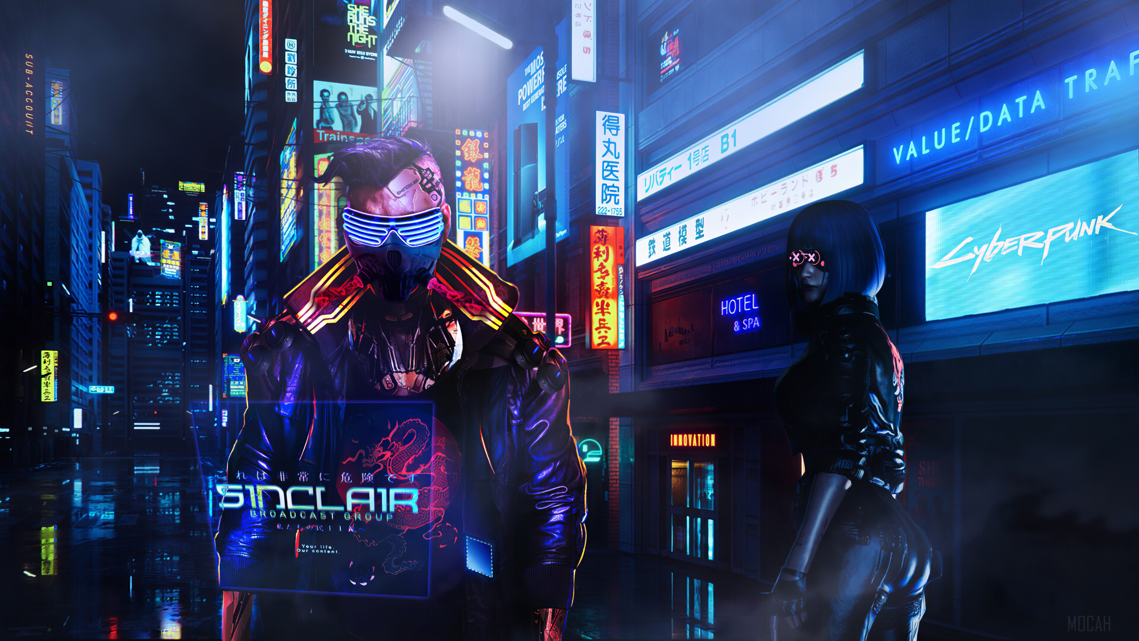 Sinclair Cyberpunk HD Wallpaper
