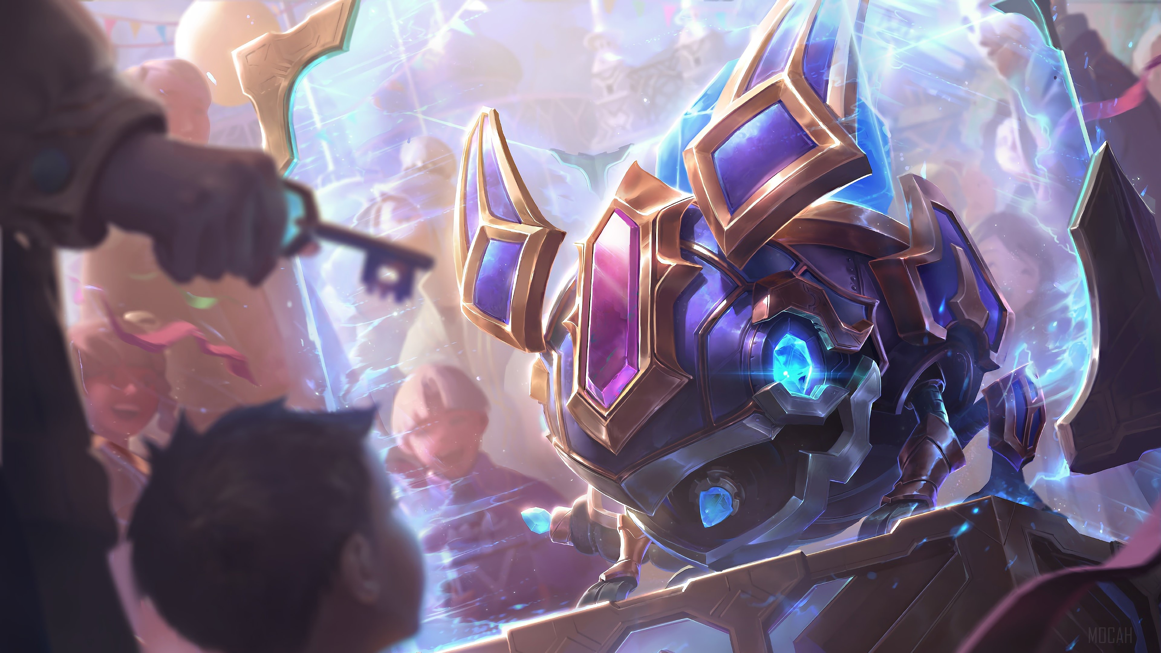 Hextech Kog'Maw from League of Legends 4K HD Wallpaper