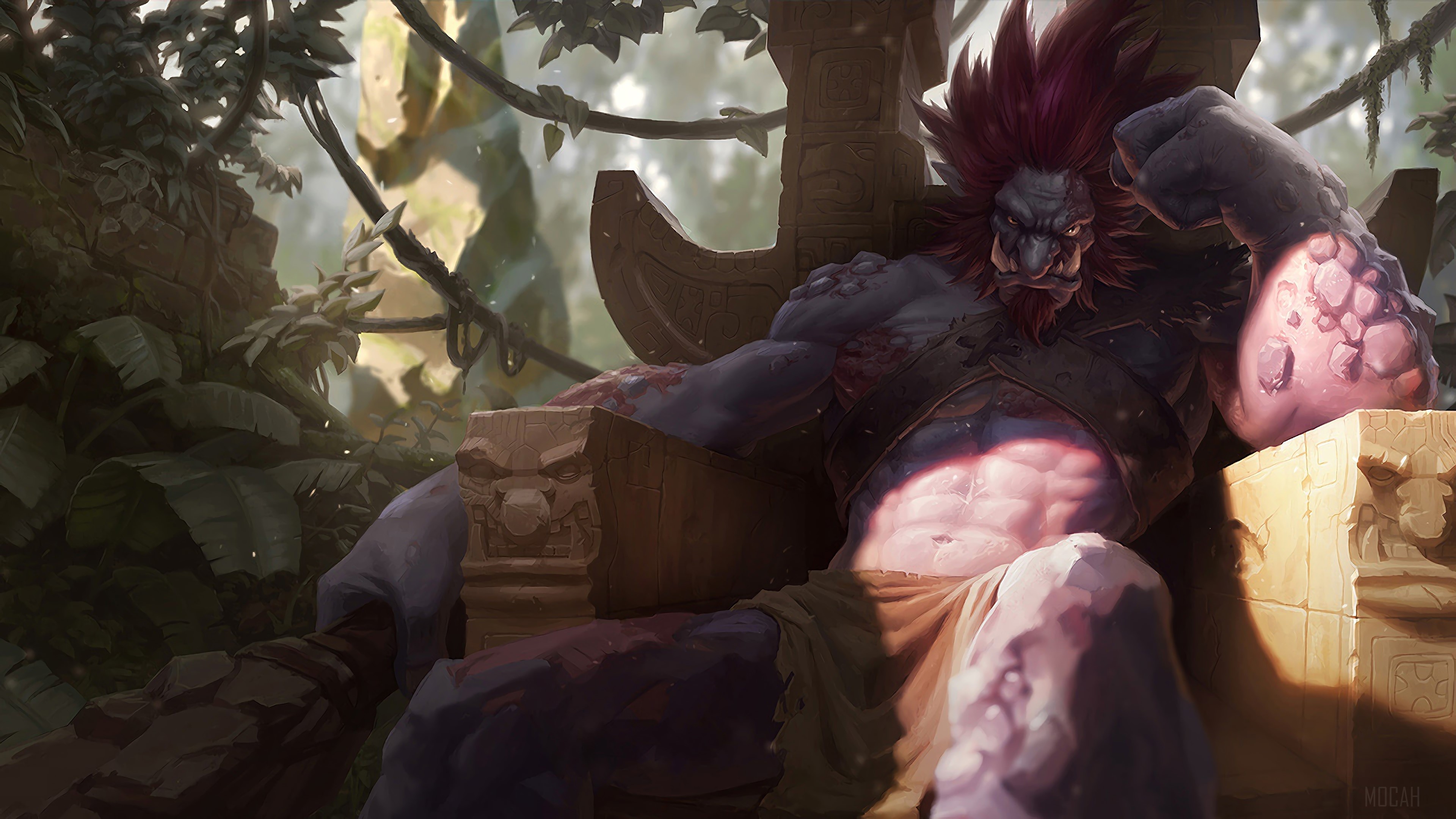 Trundle from League of Legends 4K HD Wallpaper