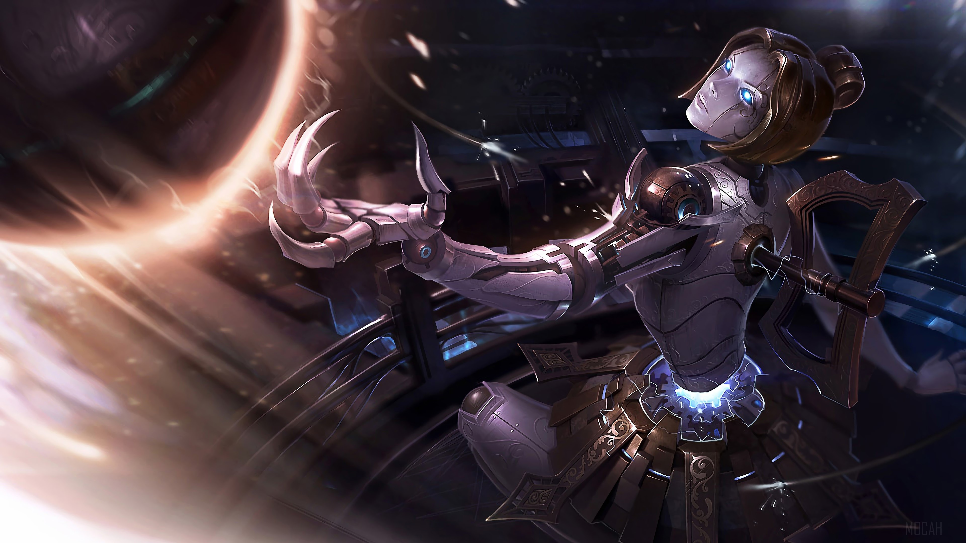 Orianna from League of Legends 4K HD Wallpaper