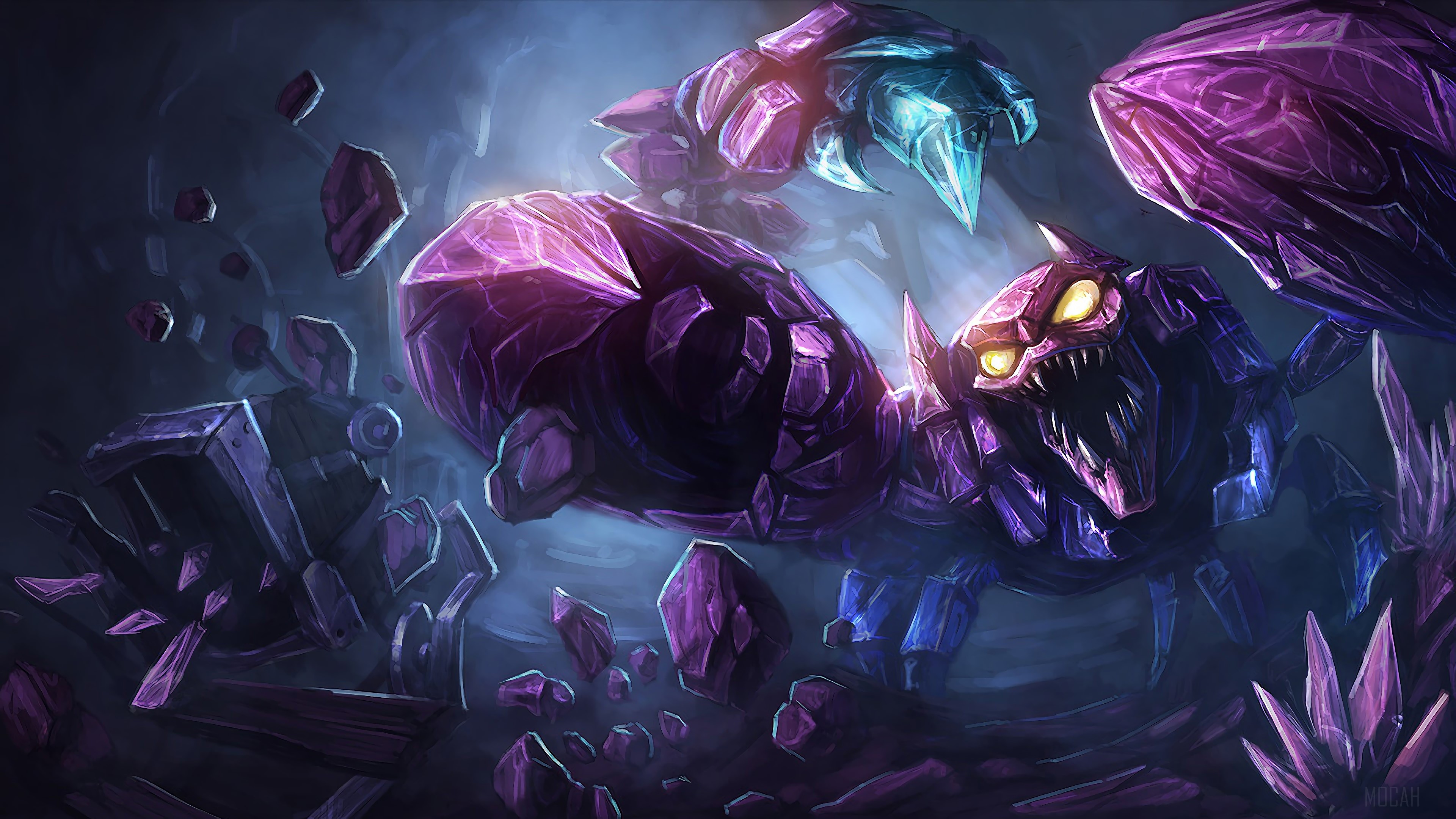 Skarner from League of Legends 4K HD Wallpaper
