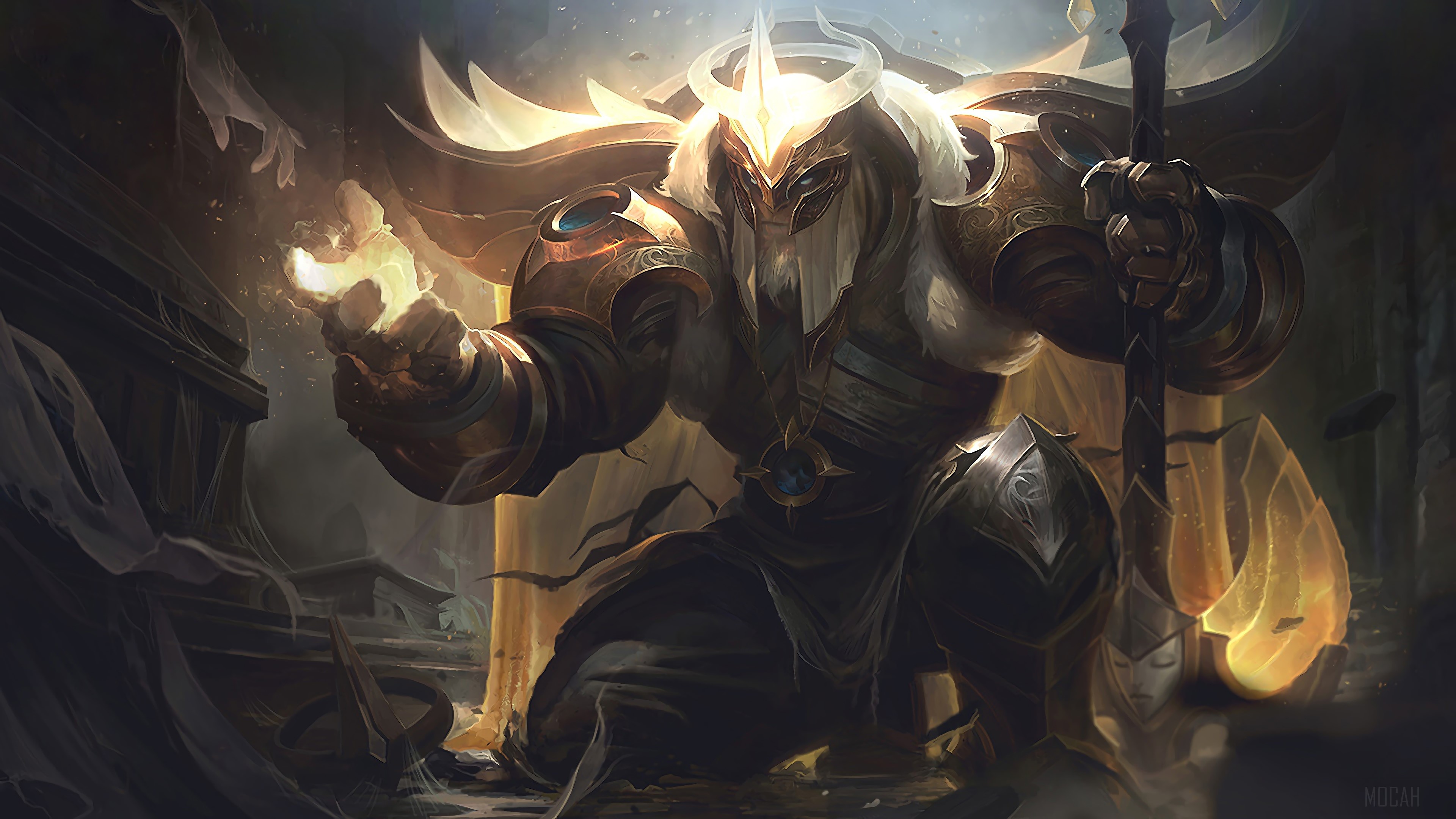Arclight Yorick from League of Legends 4K HD Wallpaper