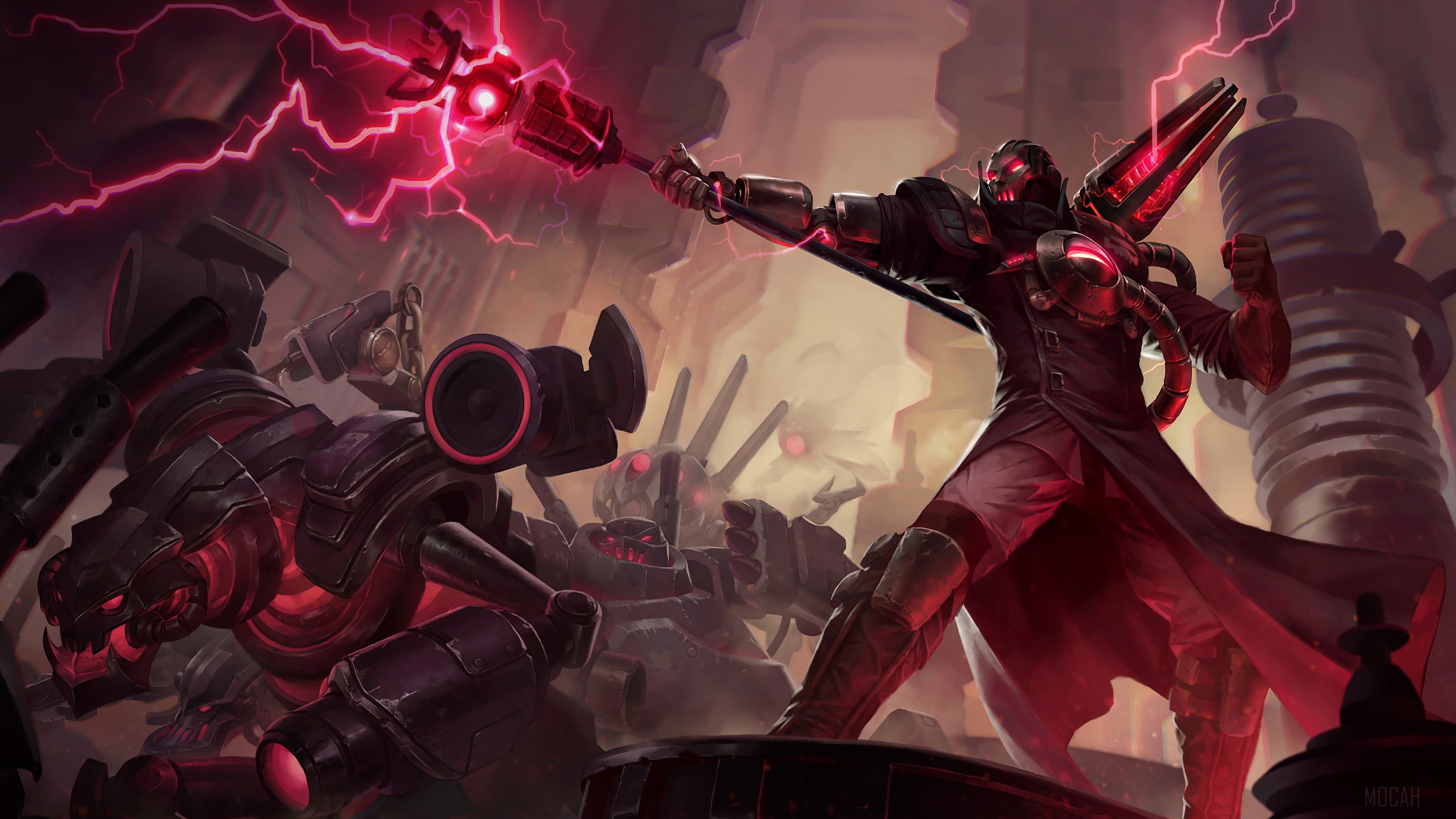 Creator Viktor from League of Legends 4K HD Wallpaper