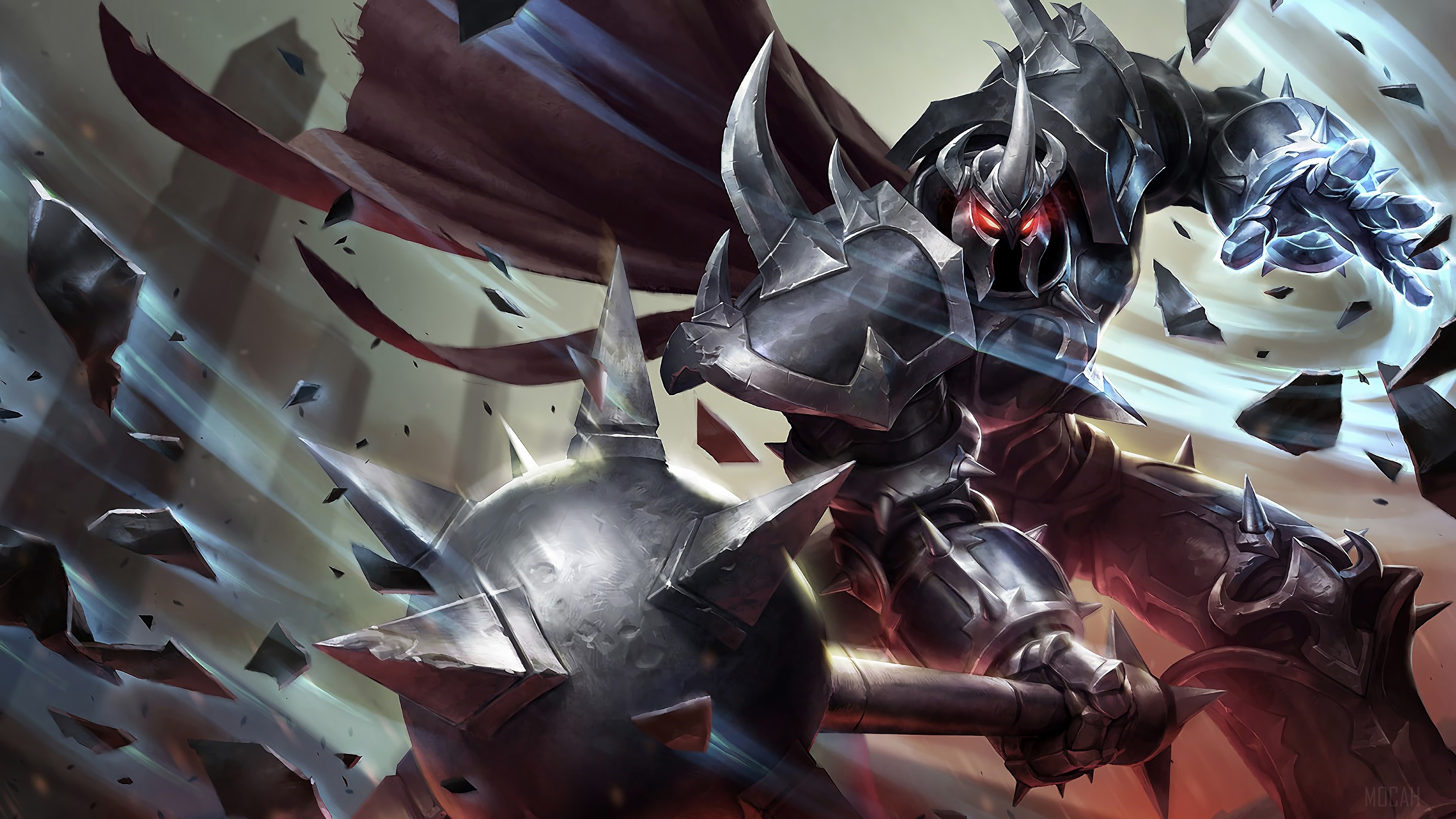 Mordekaiser from League of Legends 4K HD Wallpaper