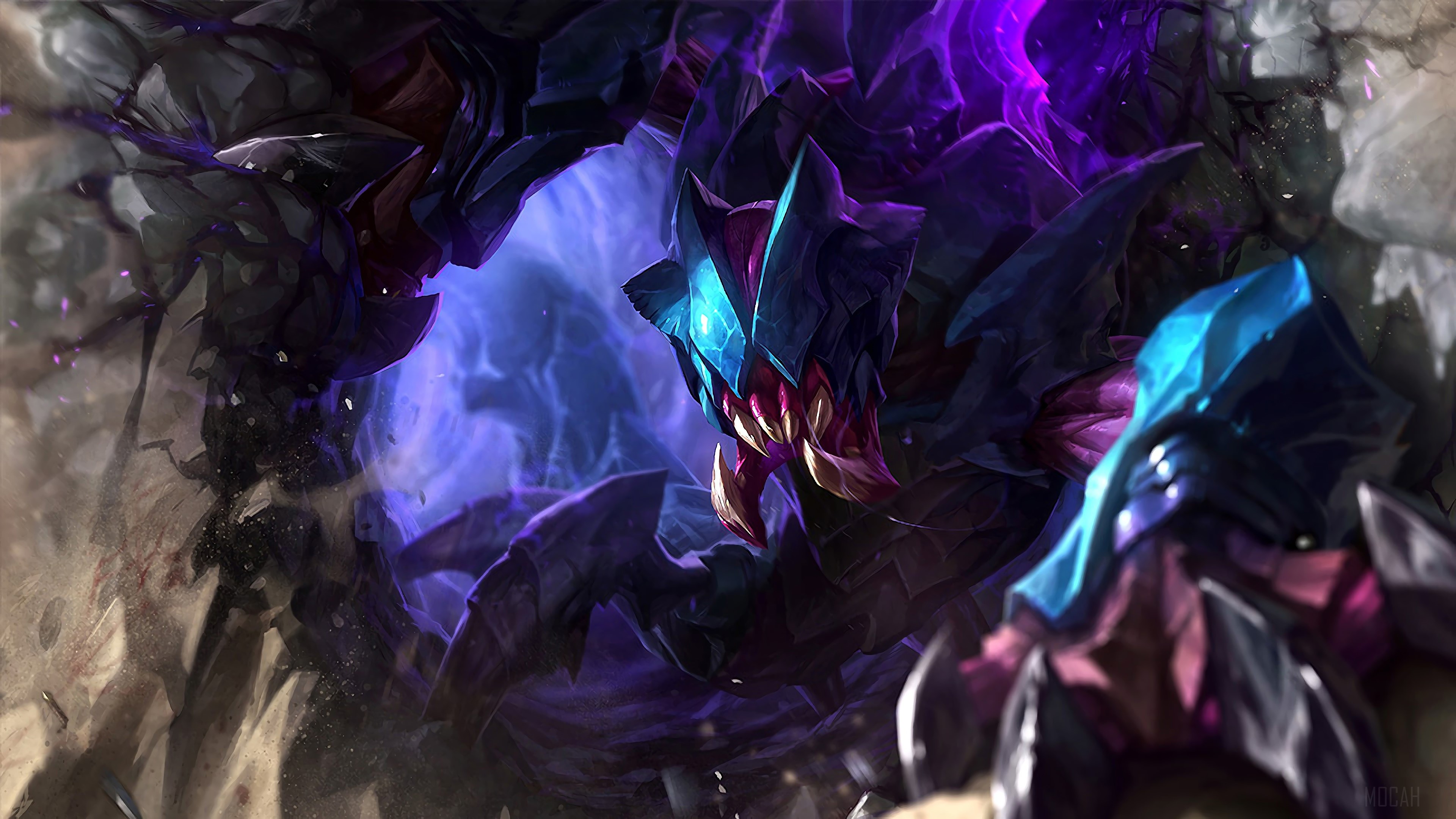 Rek'Sai from League of Legends 4K HD Wallpaper