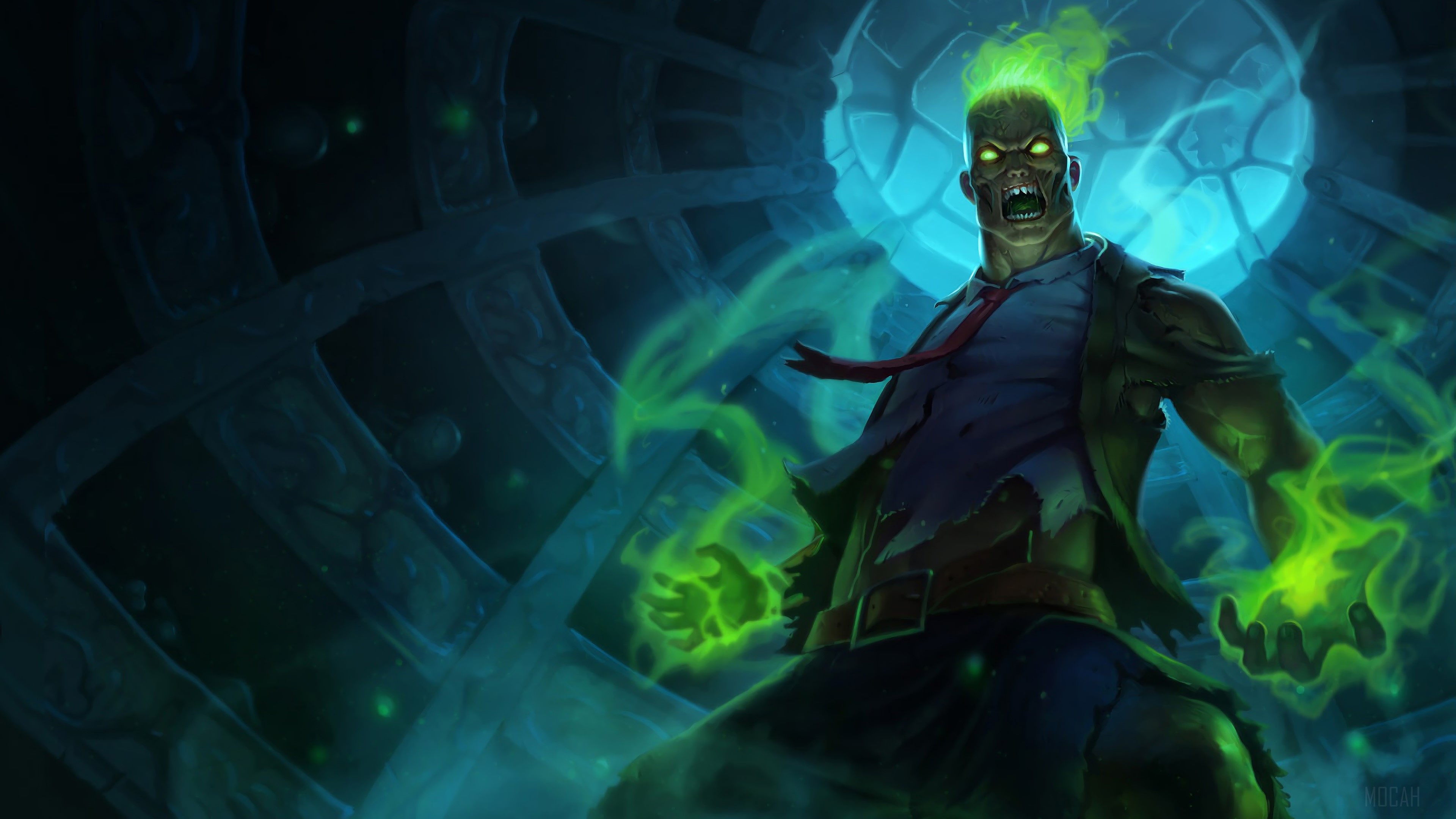 Zombie Brand from League of Legends 4K HD Wallpaper
