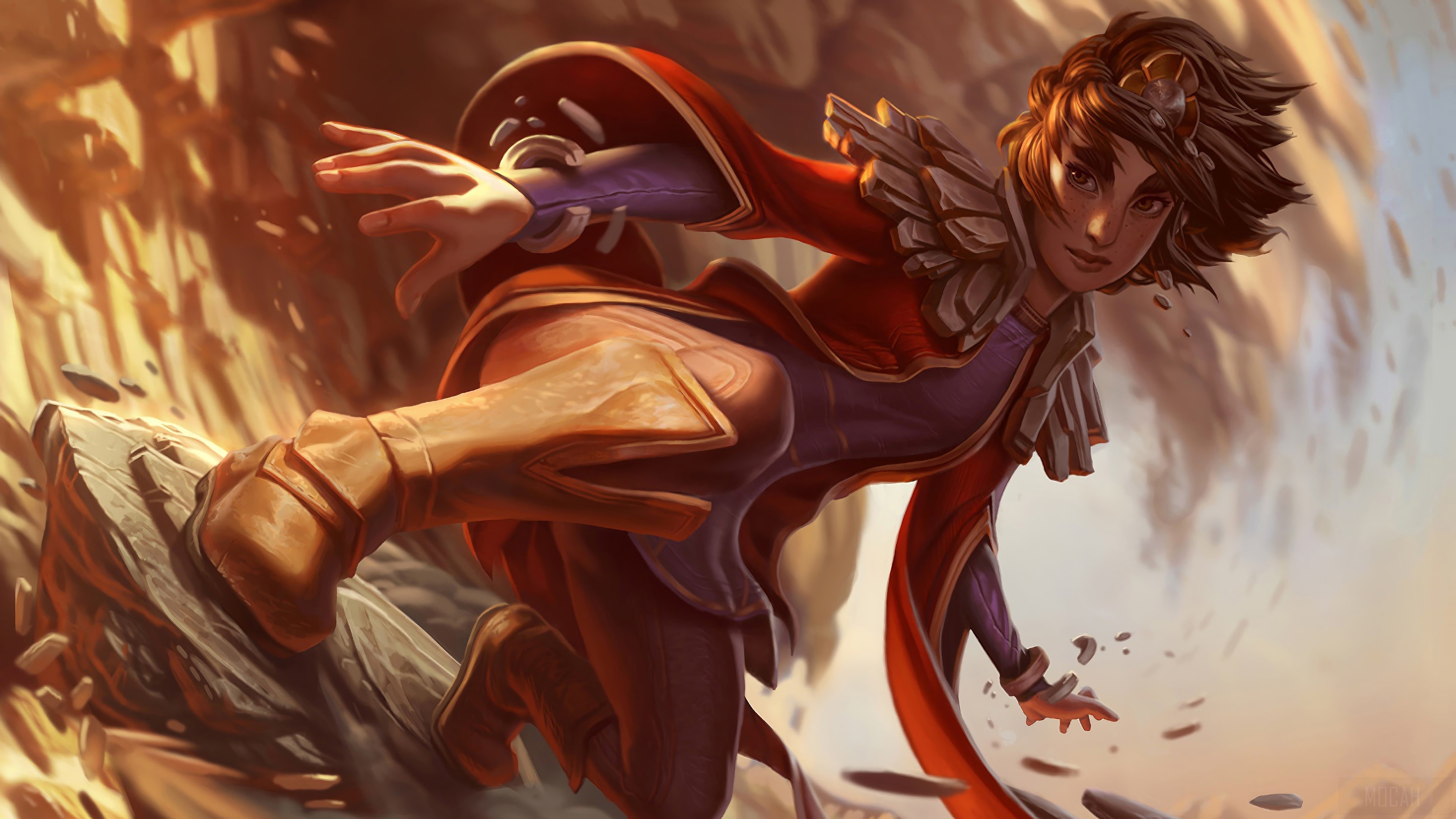 Taliyah from League of Legends 4K HD Wallpaper