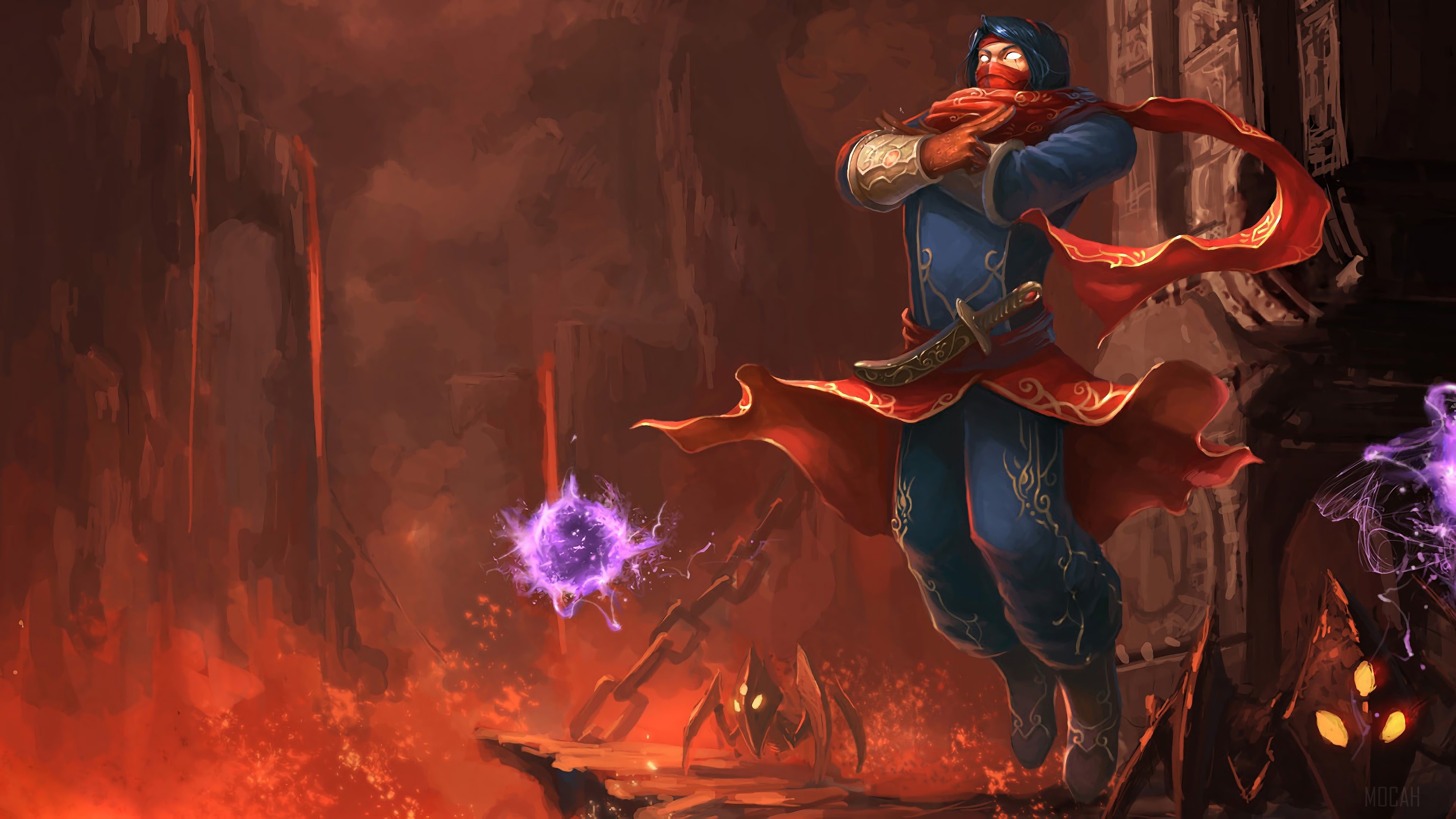Vizier Malzahar from League of Legends 4K HD Wallpaper