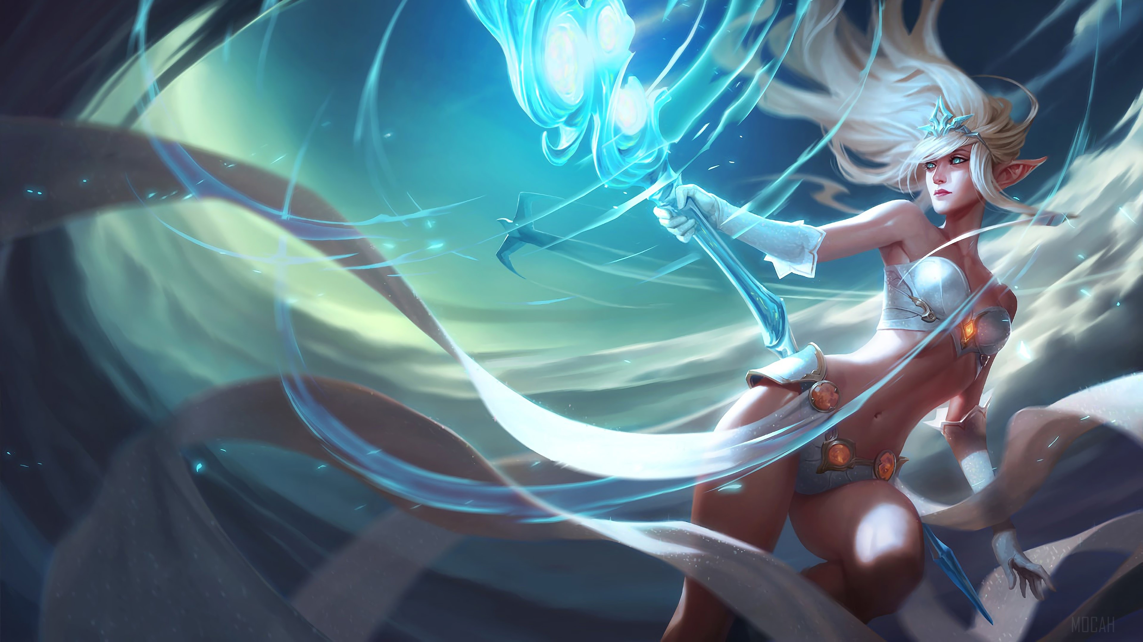 Janna from League of Legends 4K HD Wallpaper