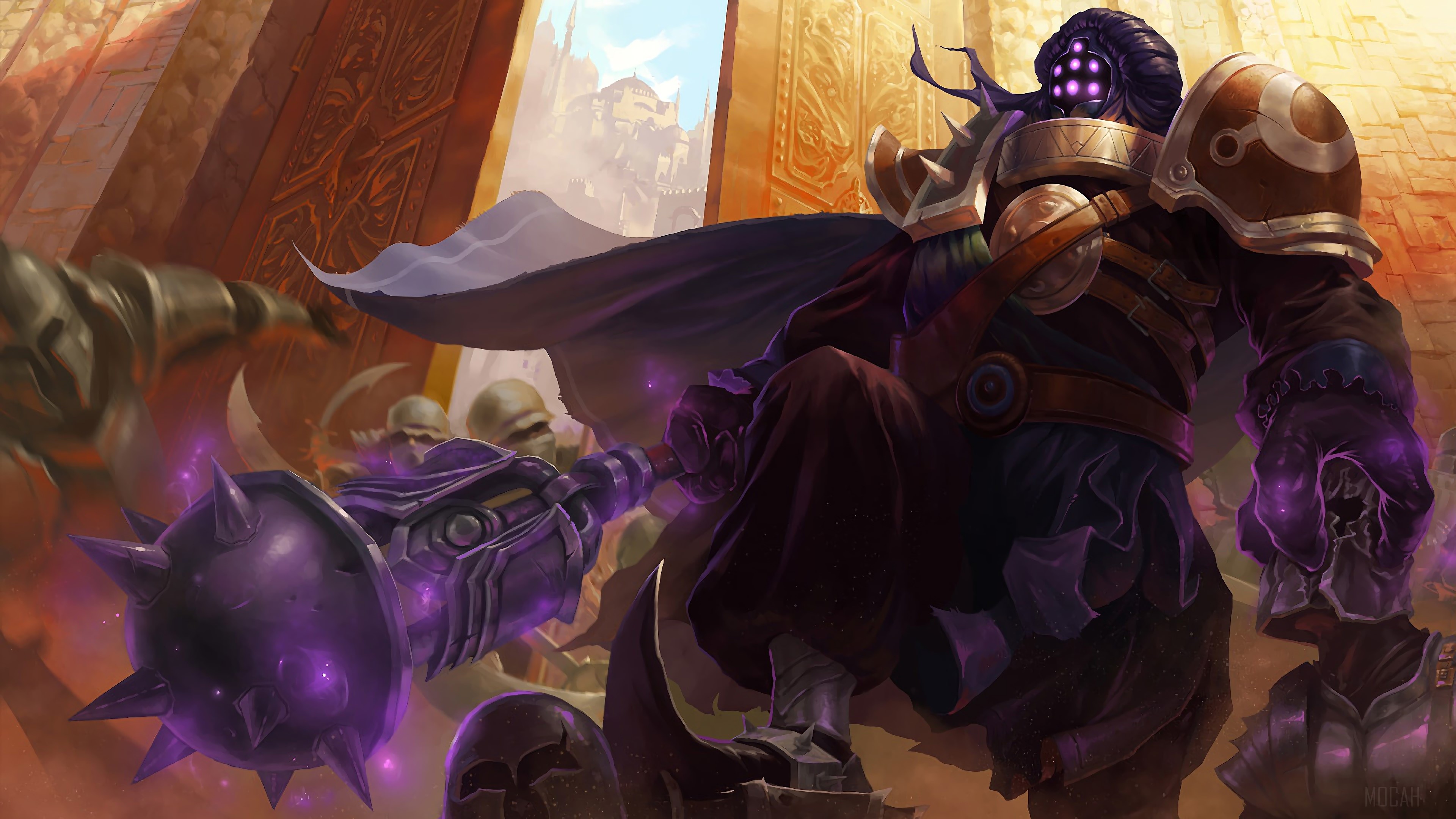 Nemesis Jax from League of Legends 4K HD Wallpaper