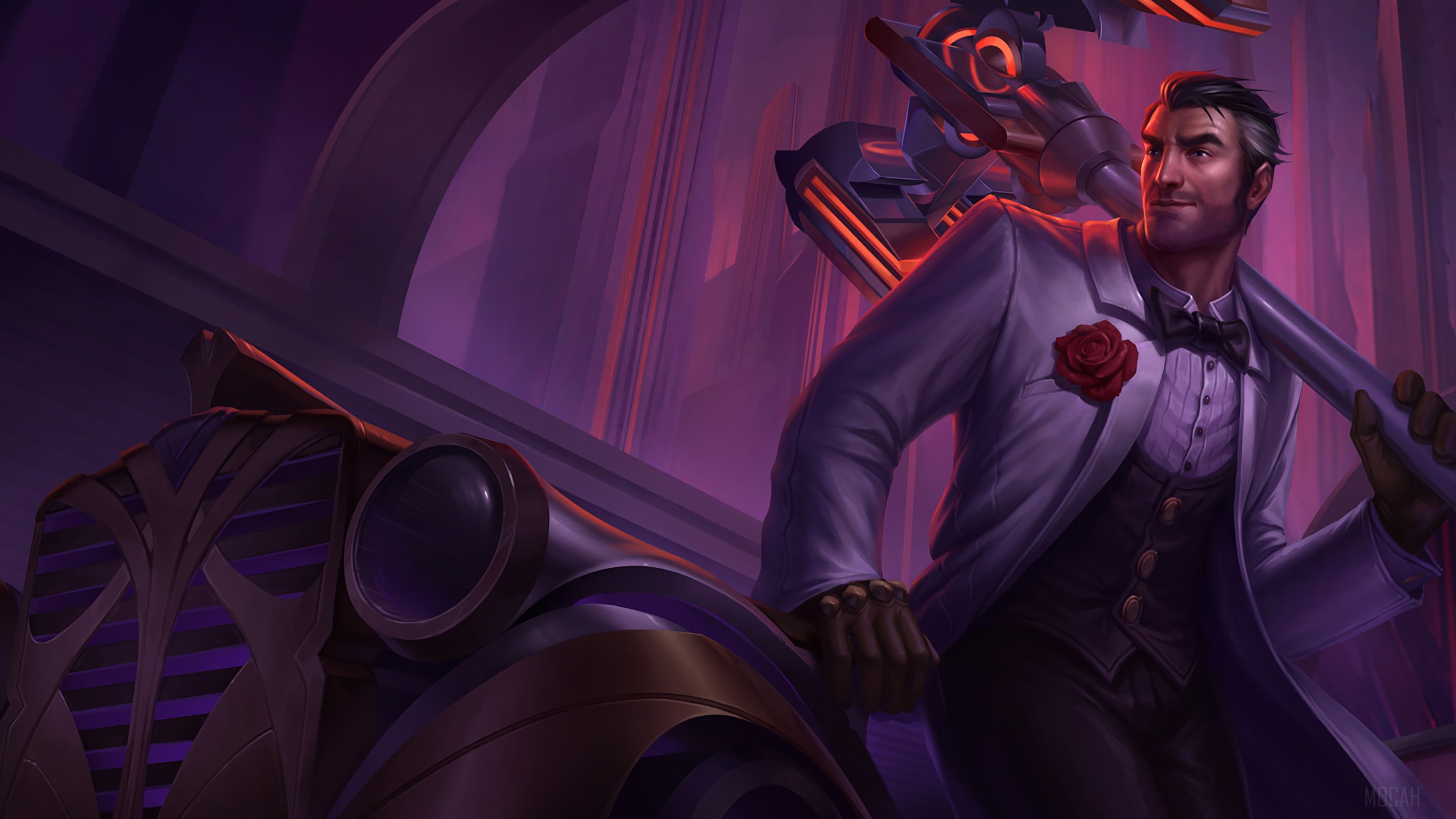 Debonair Jayce from League of Legends 4K HD Wallpaper
