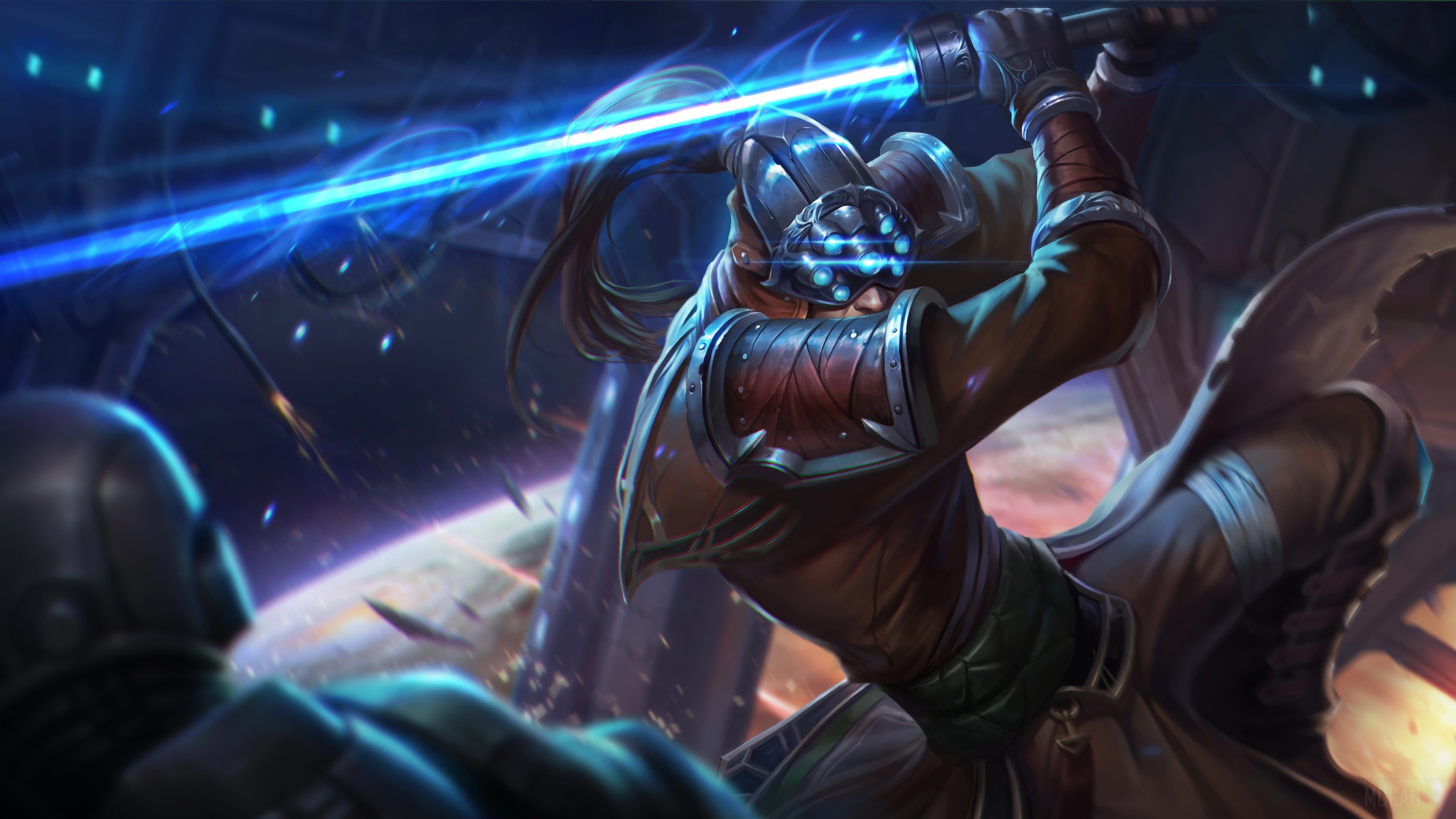 Master Yi from League of Legends 4K HD Wallpaper