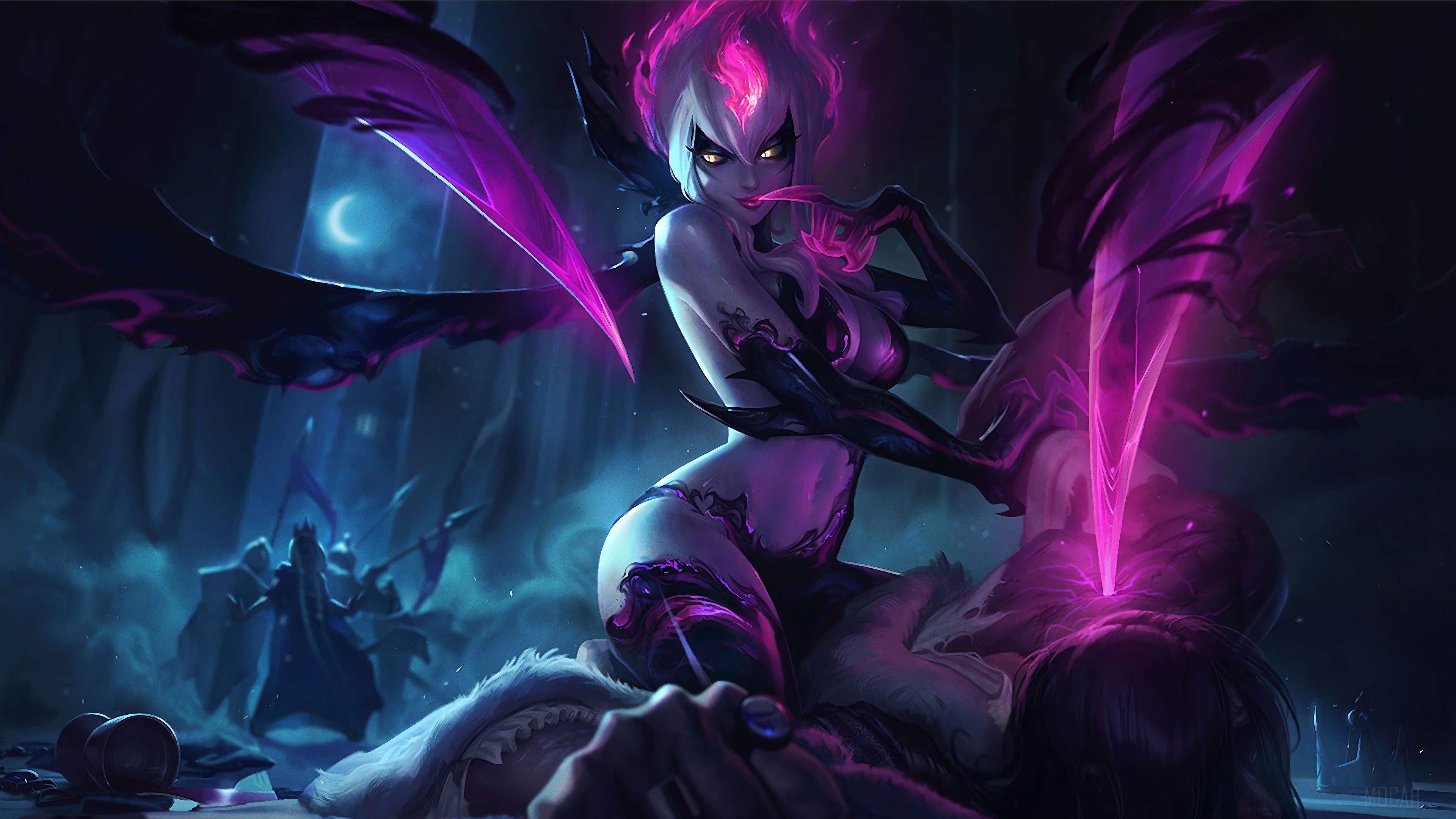 Evelynn from League of Legends 4K HD Wallpaper