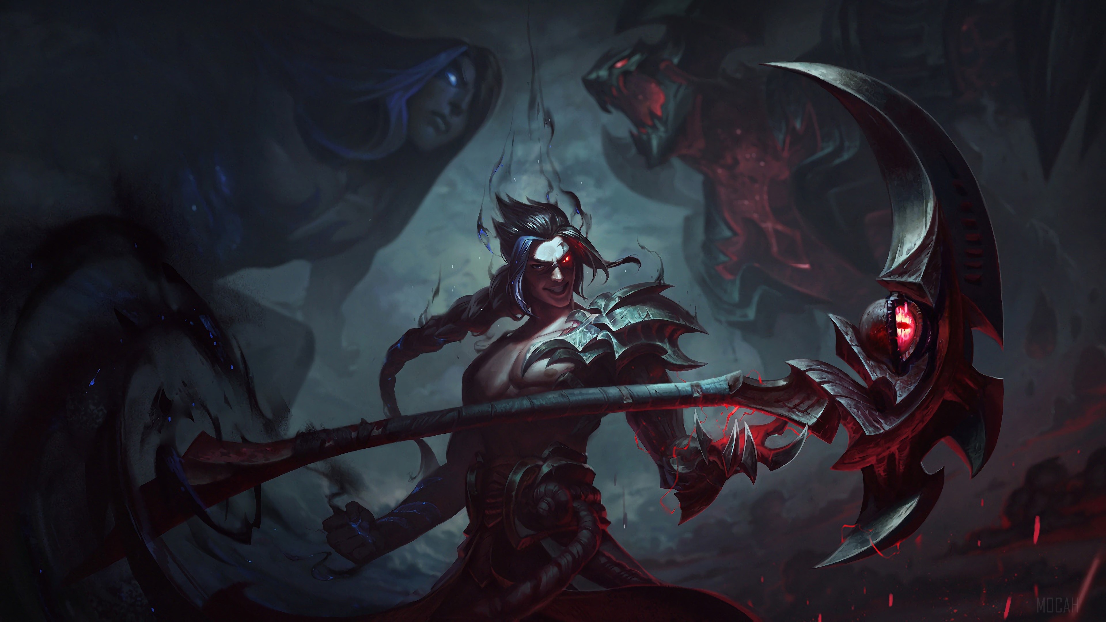 Kayn from League of Legends Splash Art 4K HD Wallpaper