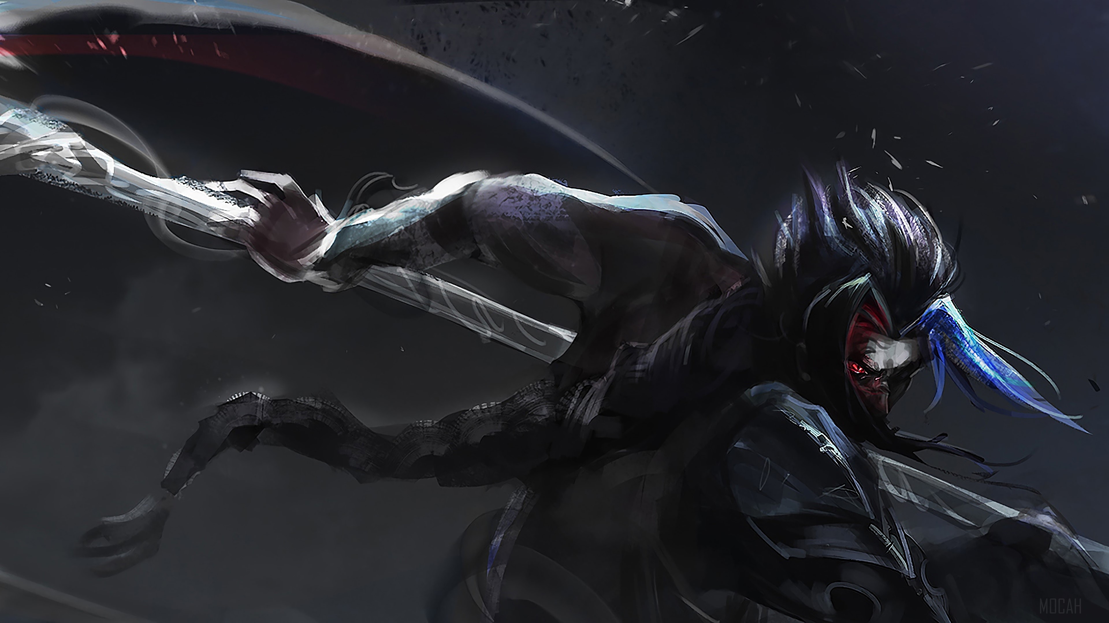 Kayn from League of Legends 4K HD Wallpaper