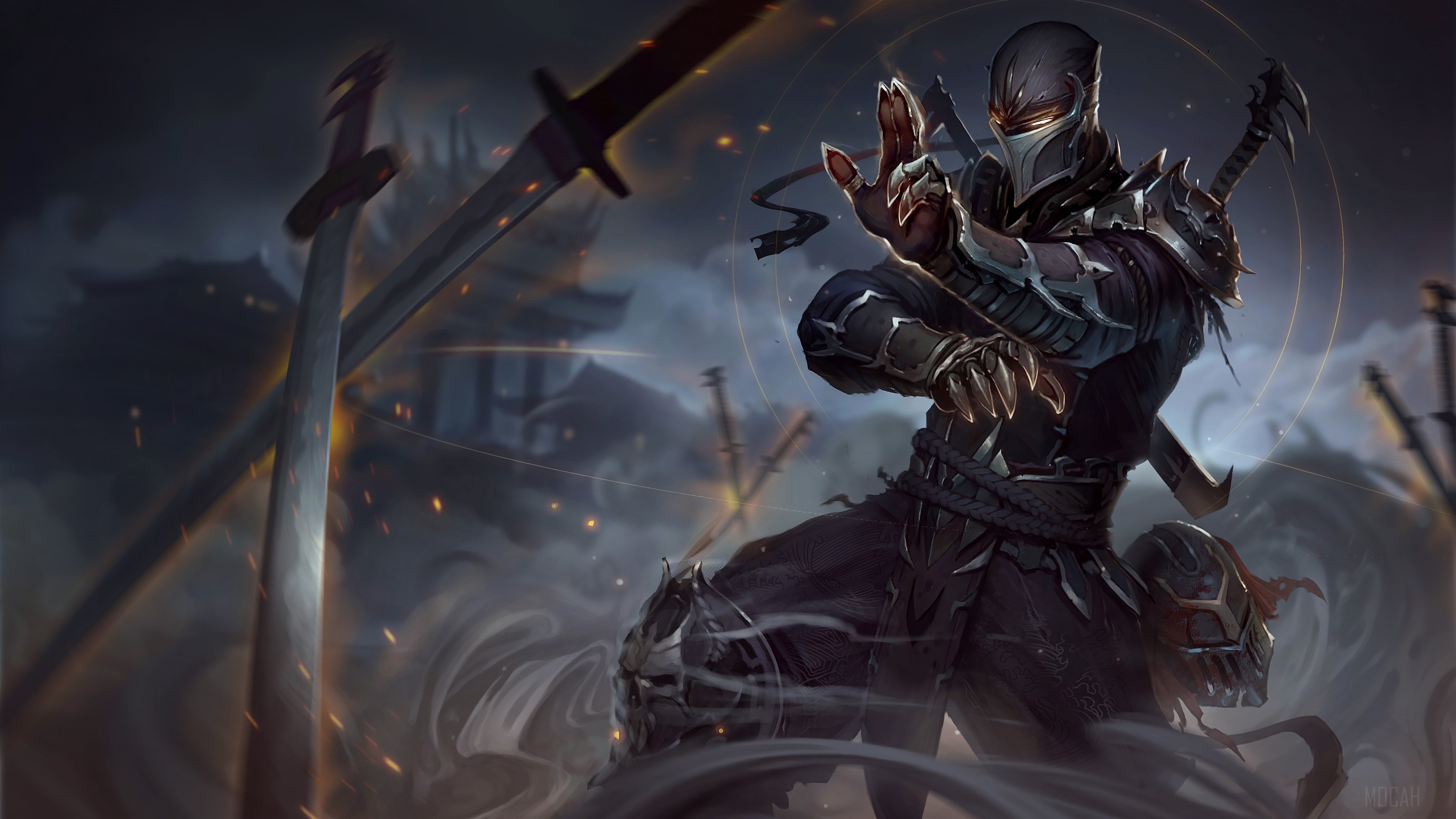 Shen from League of Legends 4K HD Wallpaper