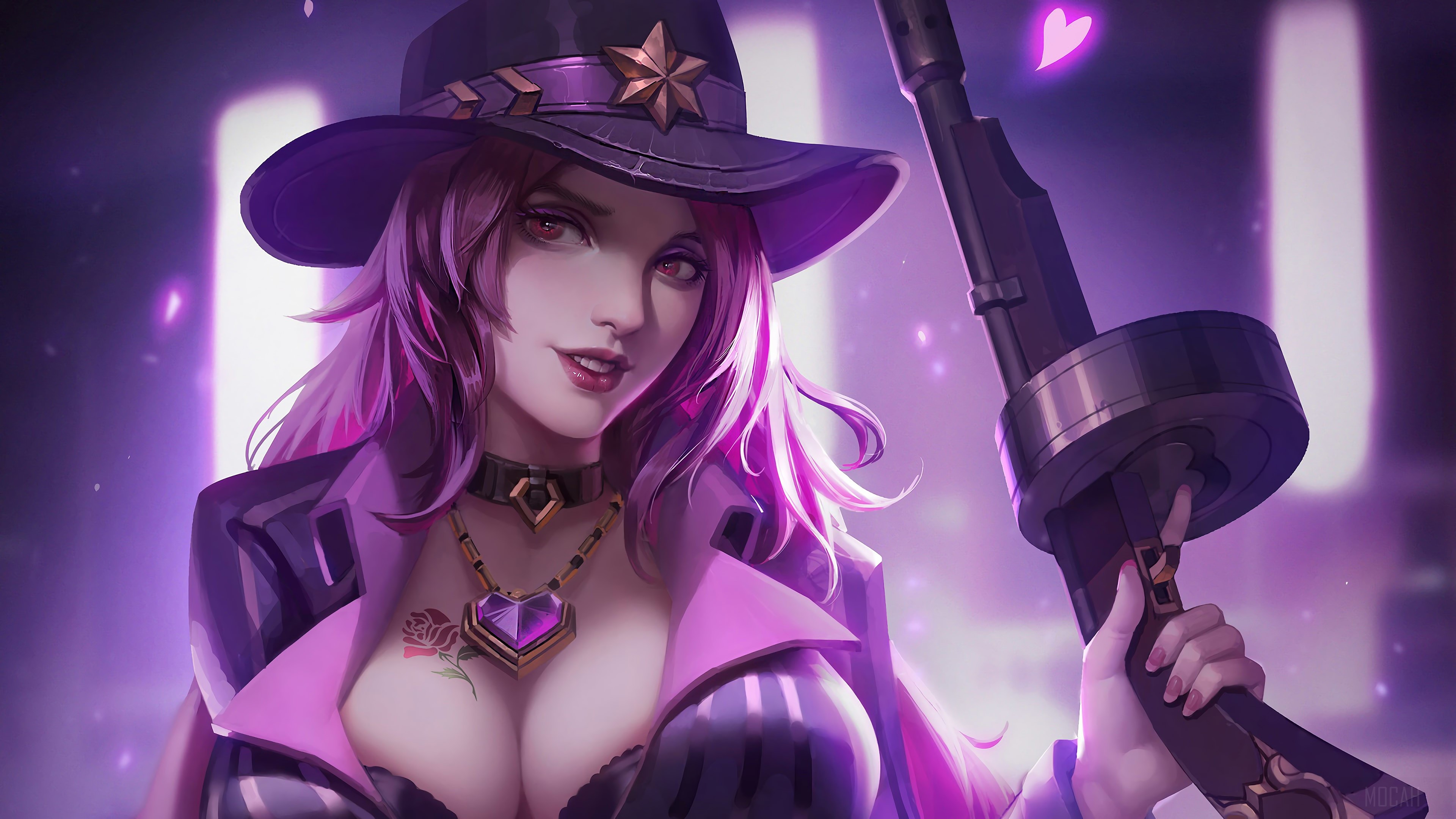 Miss Fortune from League of Legends 4K HD Wallpaper