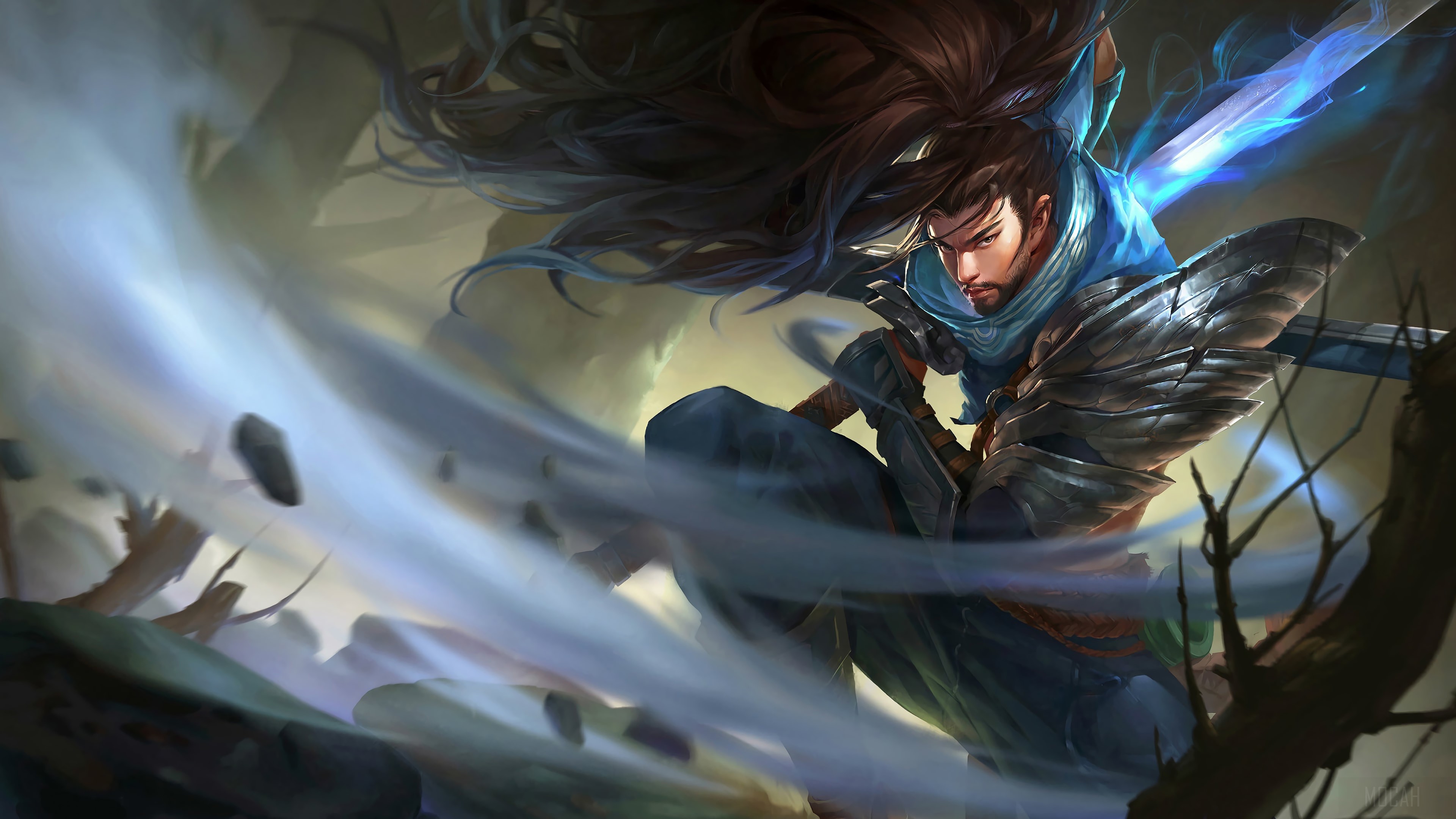 Yasuo from League of Legends 4K HD Wallpaper