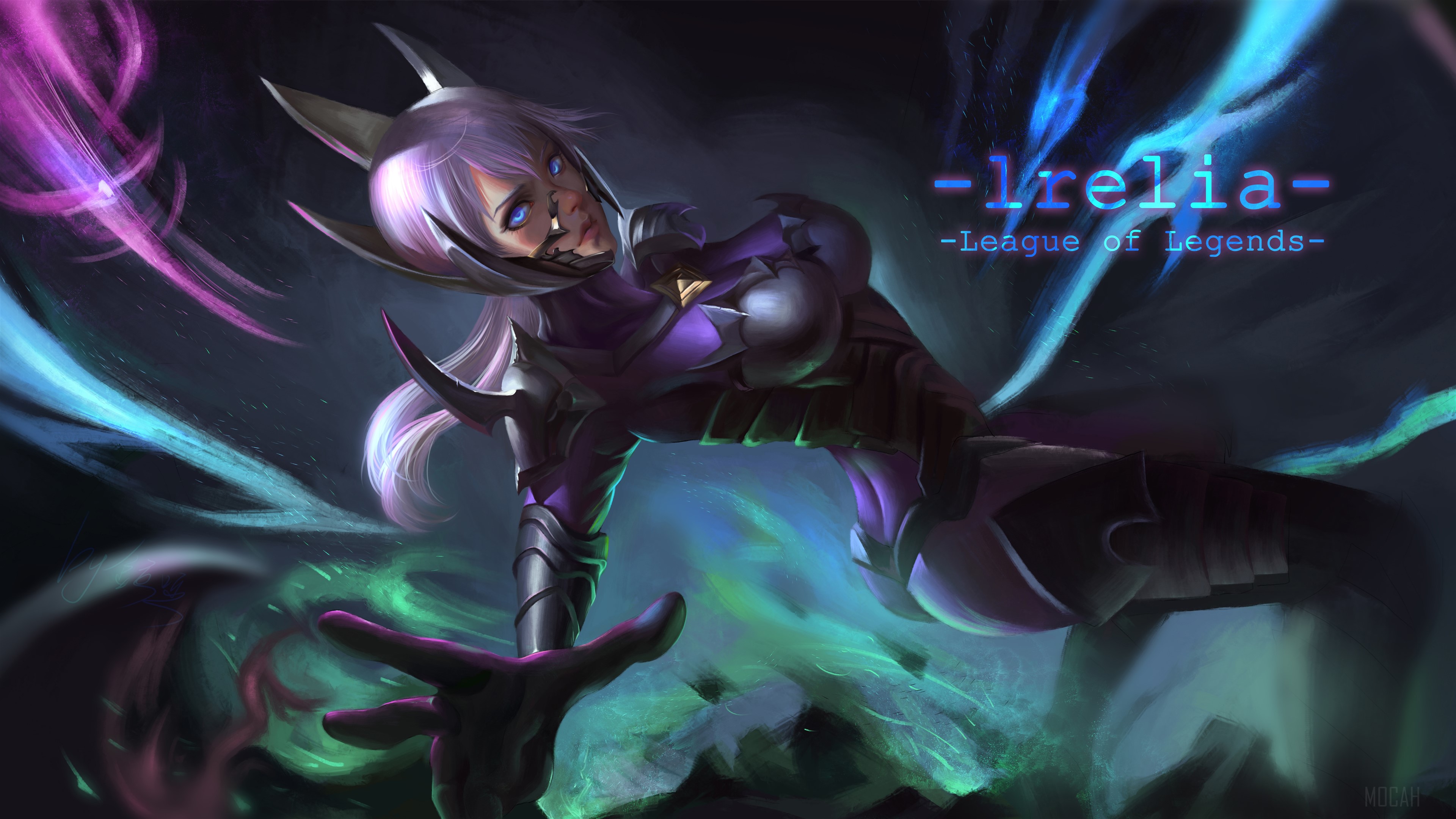 Irelia from League of Legends 4K HD Wallpaper