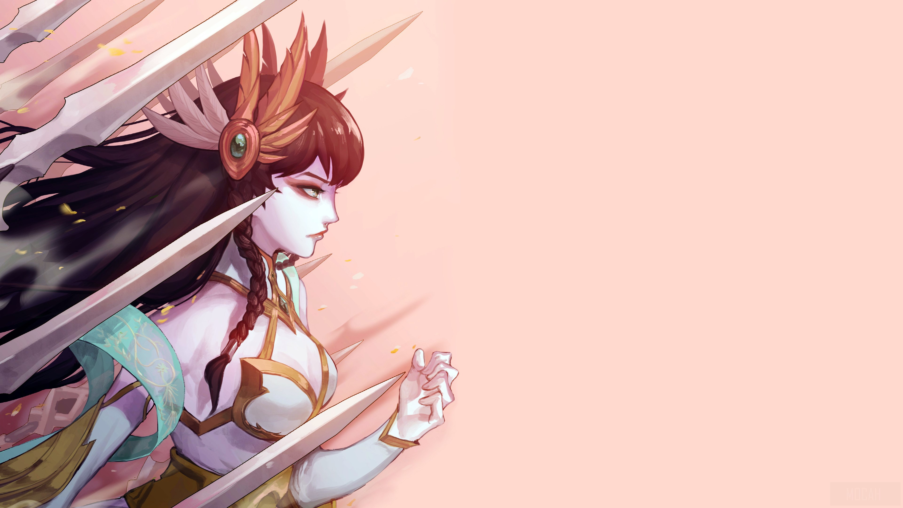 Divine Sword Irelia from League of Legends 4K HD Wallpaper