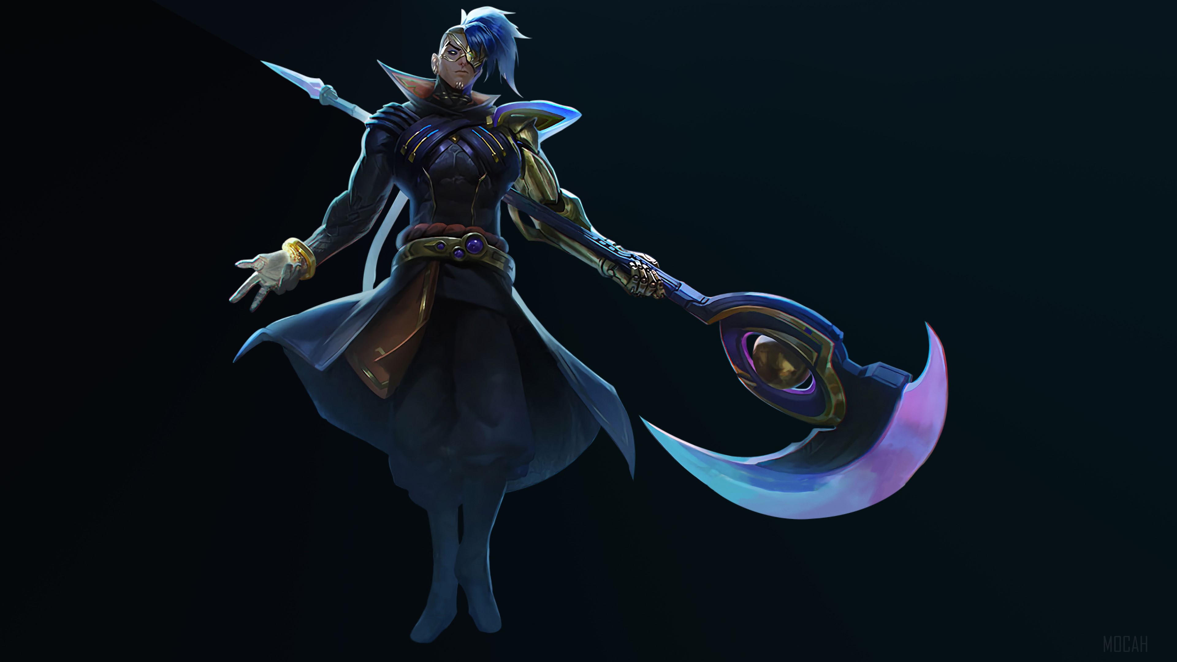 Odyssey Kayn from League of Legends 4K HD Wallpaper