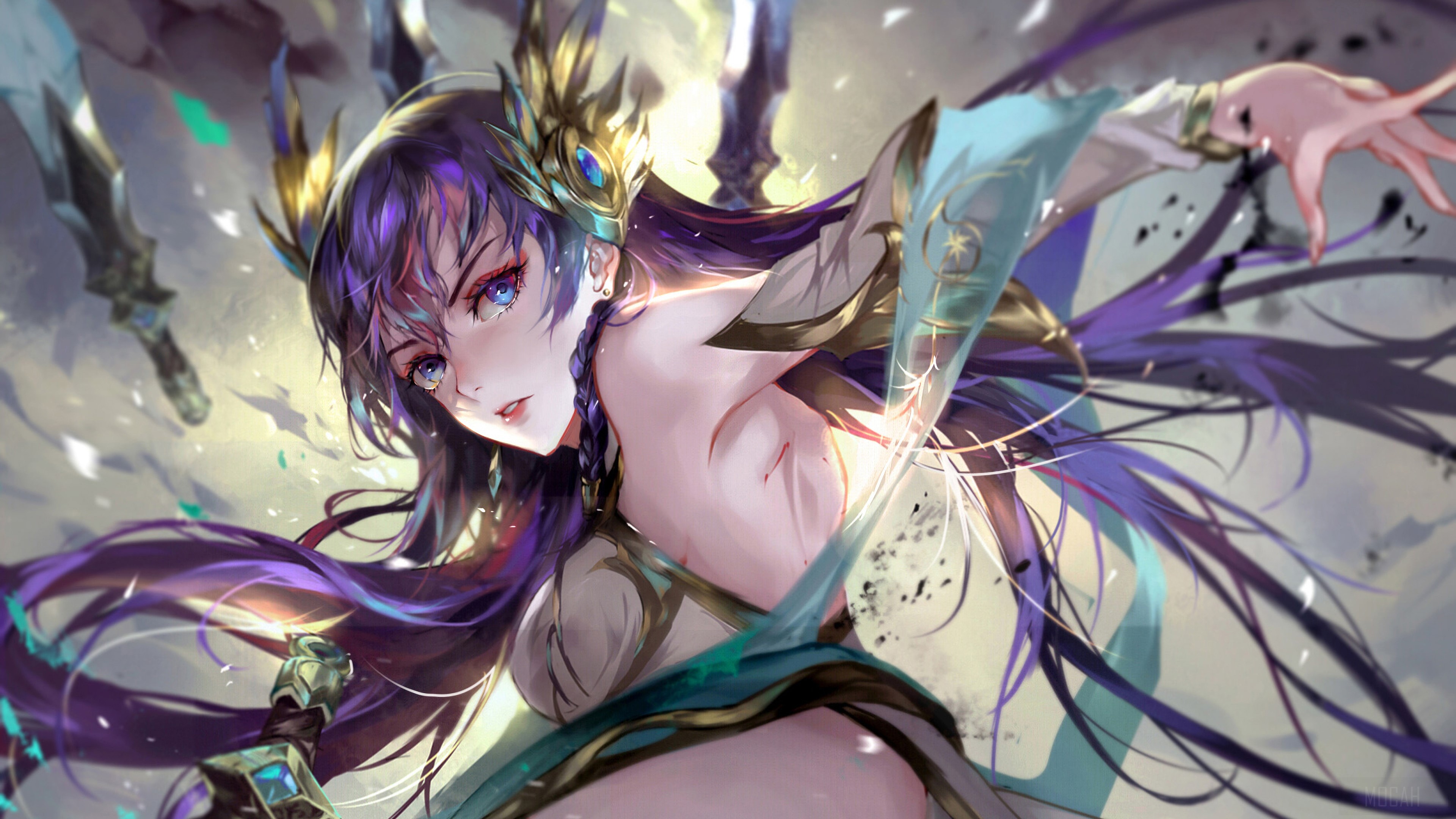 Divine Sword Irelia from League of Legends 4K HD Wallpaper