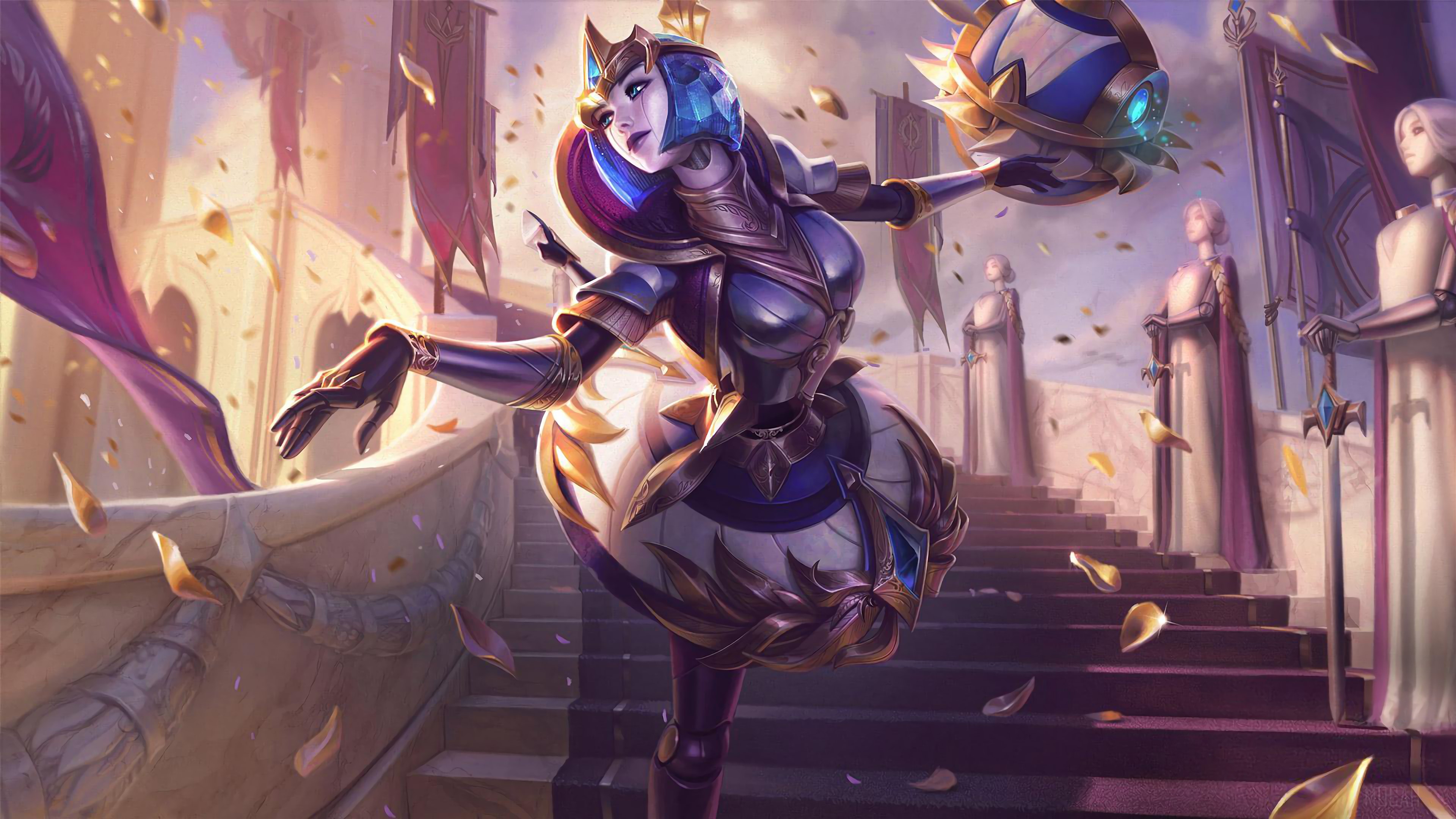 Victorious Orianna from League of Legends 4K HD Wallpaper