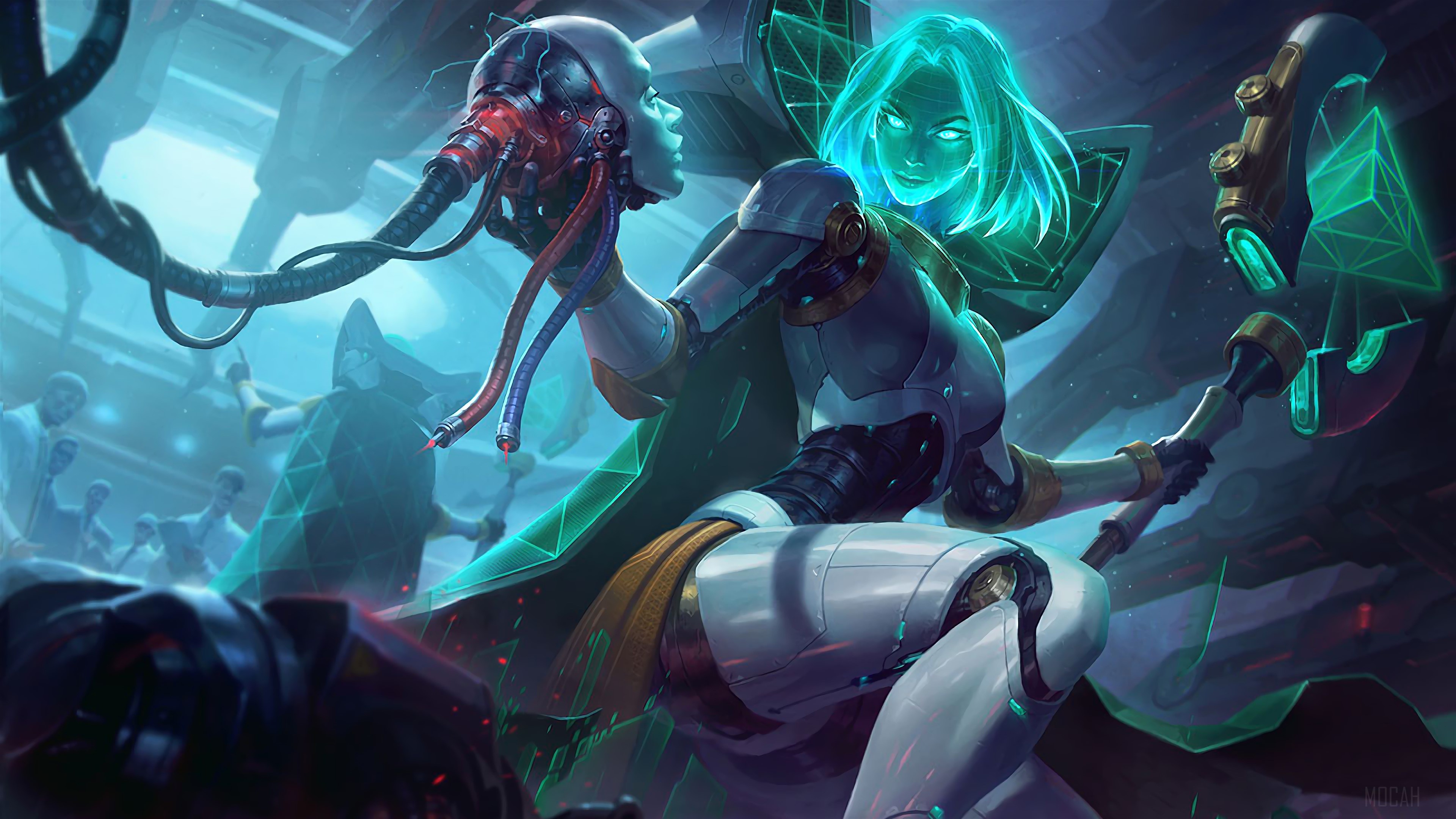 Program LeBlanc from League of Legends 4K HD Wallpaper
