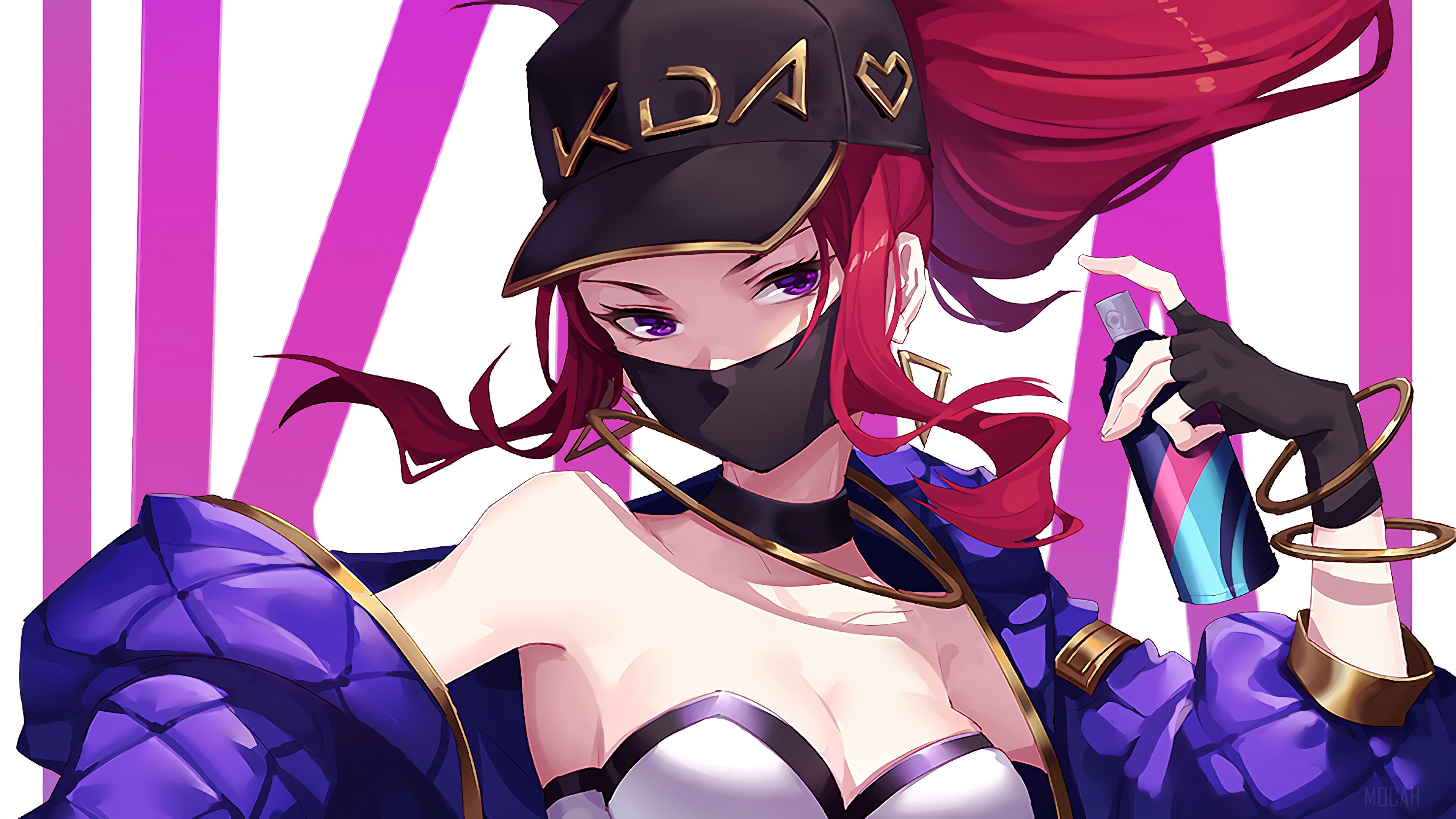 Akali from K/DA League of Legends 4K HD Wallpaper