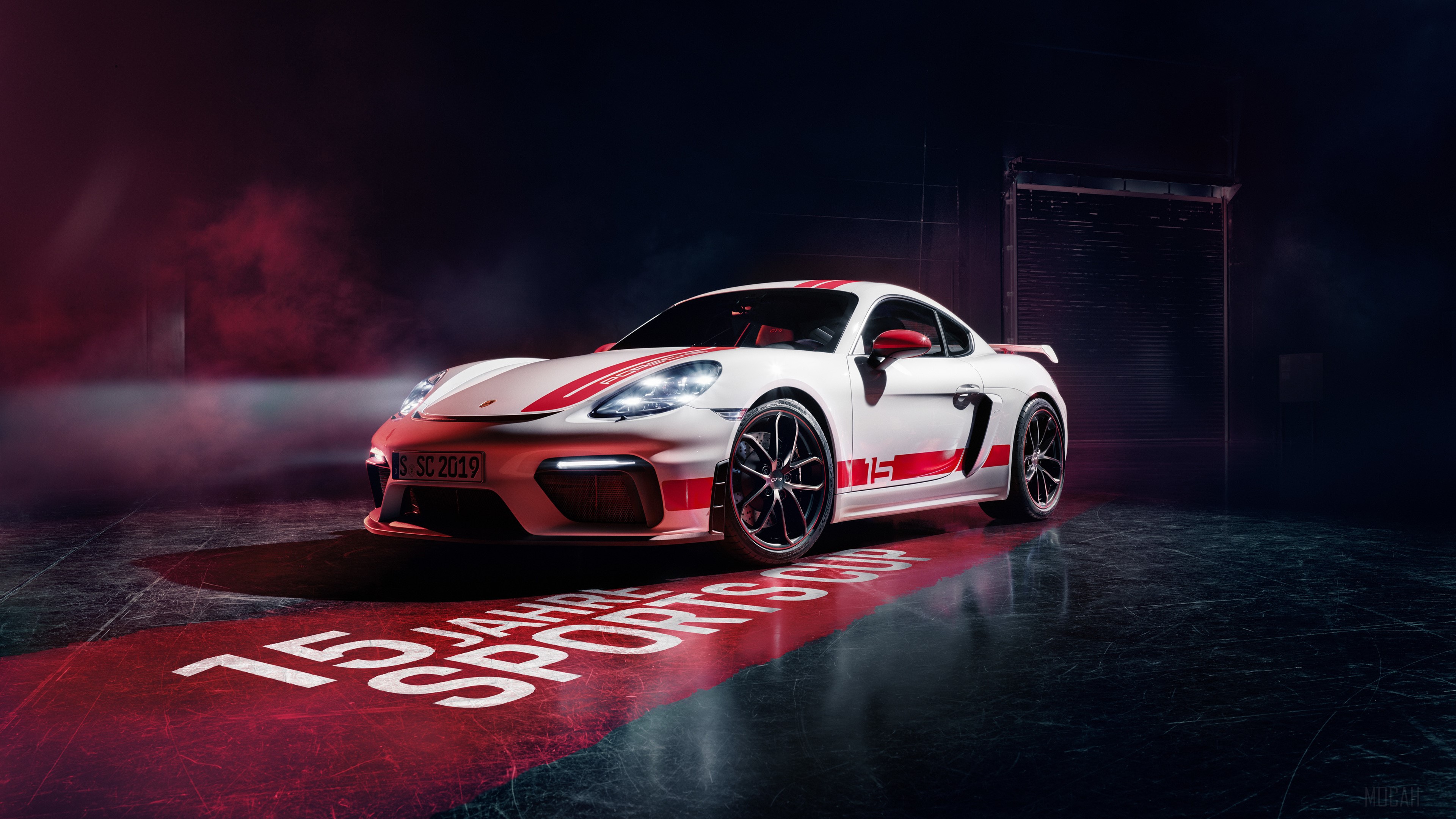 Porsche 718 Cayman GT4 Sports Cup Edition 2019 HD Wallpaper