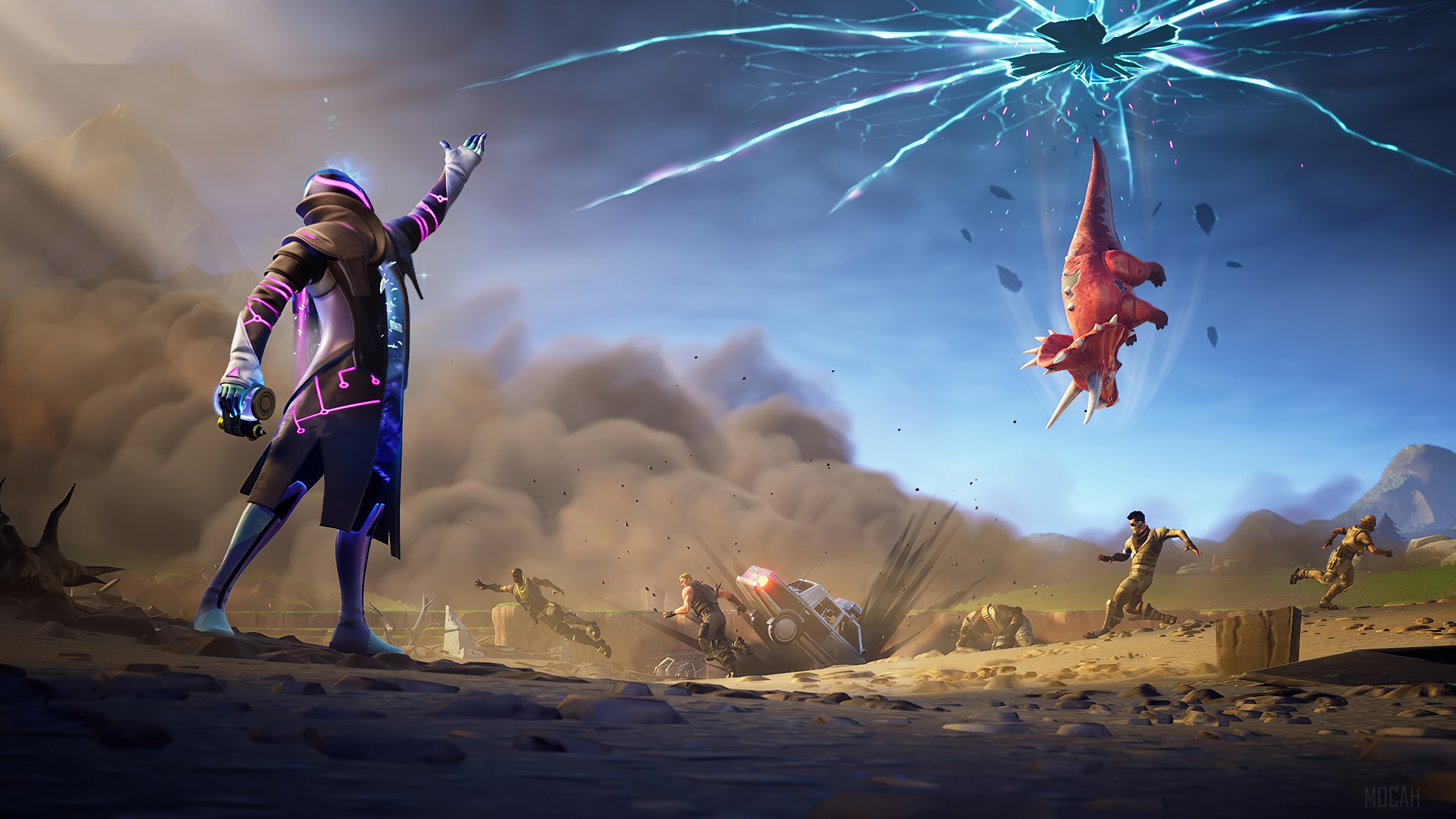 Star Walker from Fortnite 4K HD Wallpaper
