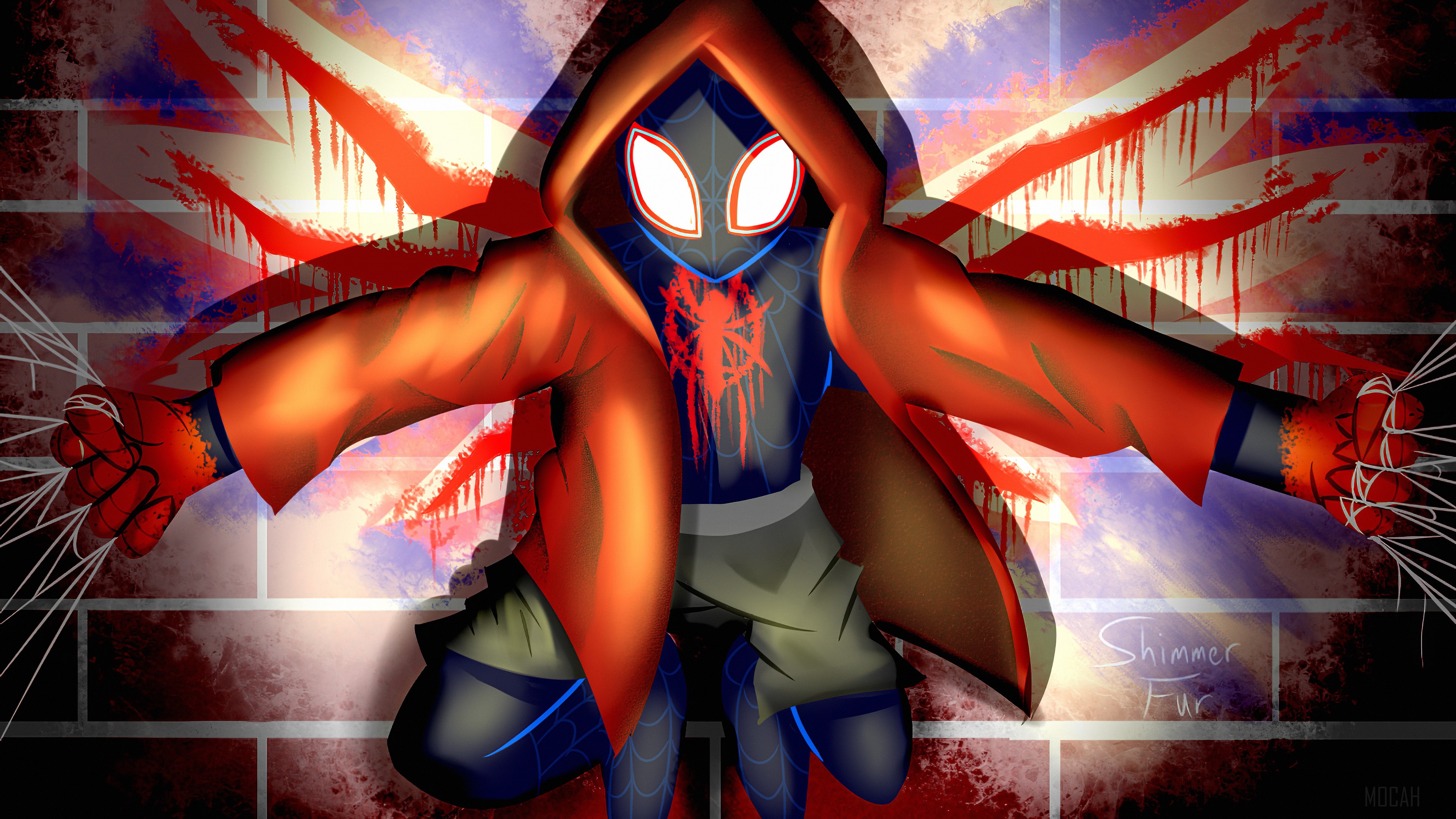 Miles Morales Spider-Man Art 4K HD Wallpaper