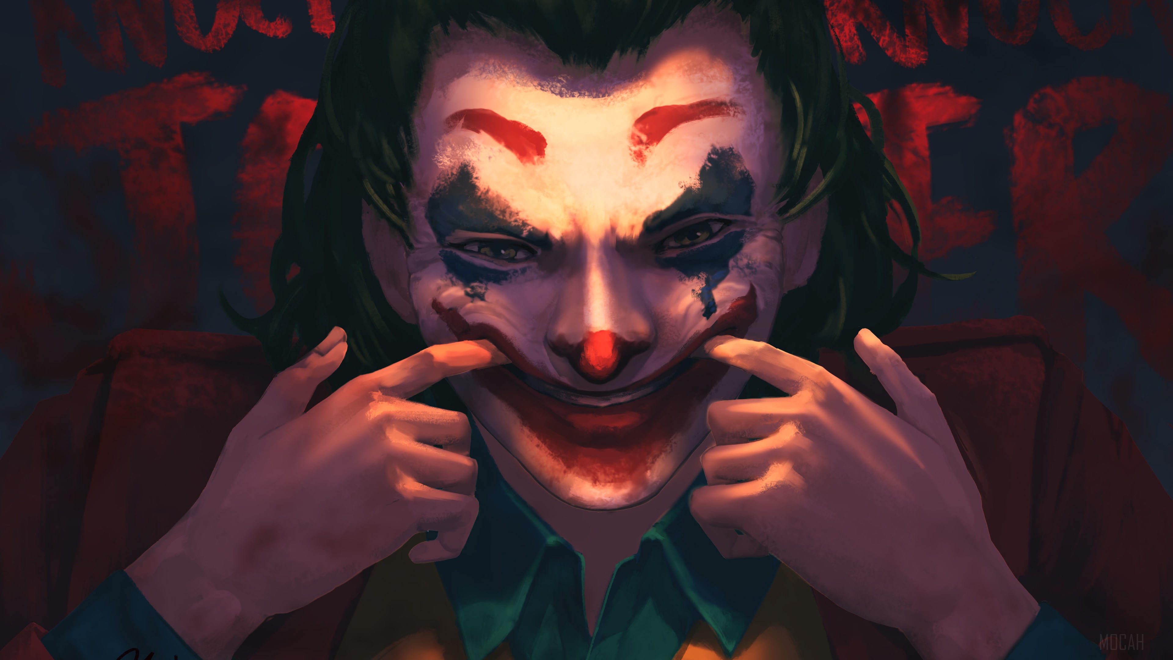 Joker Devil Smile HD Wallpaper