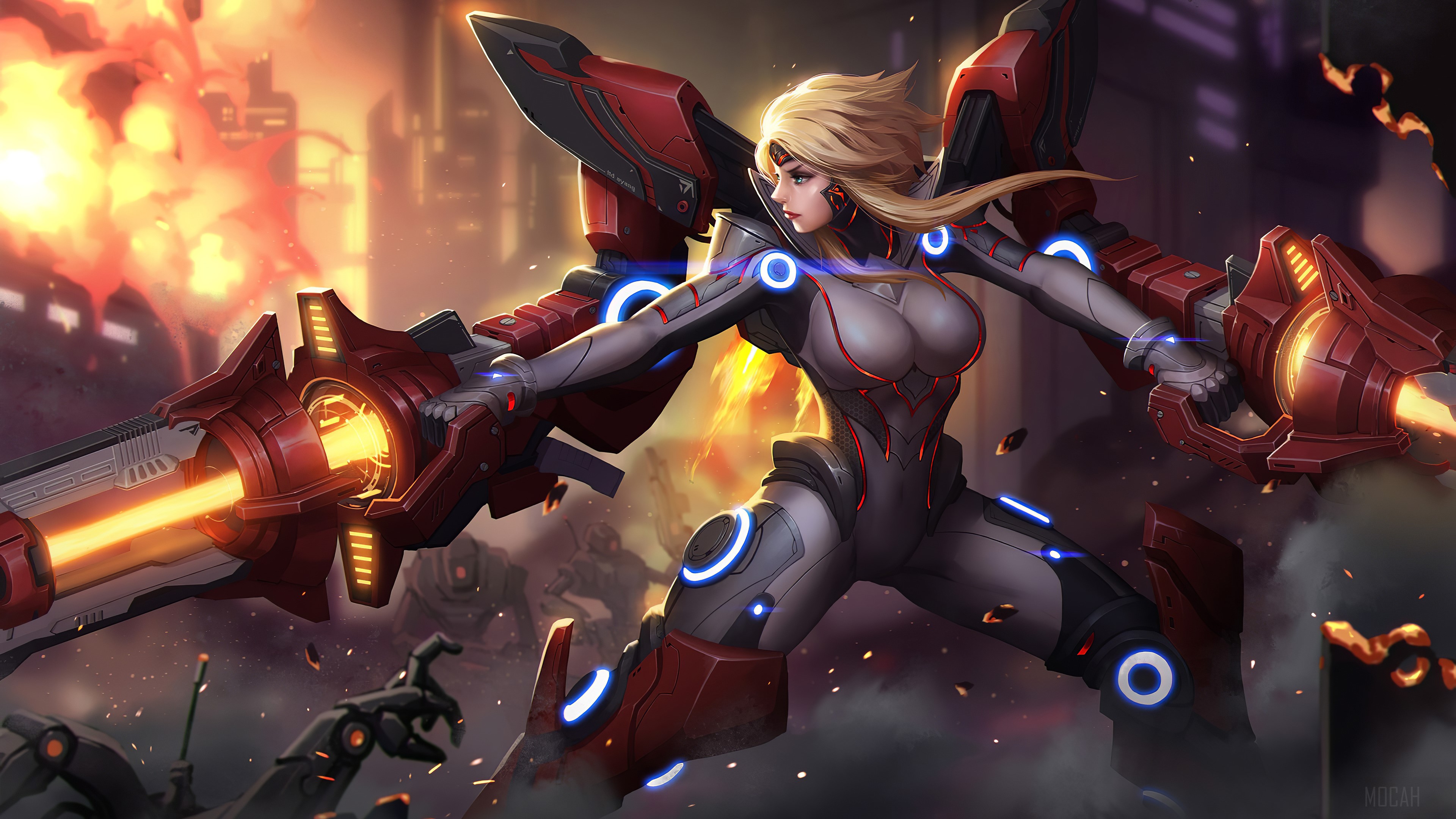 Miss Fortune from League of Legends 4K HD Wallpaper
