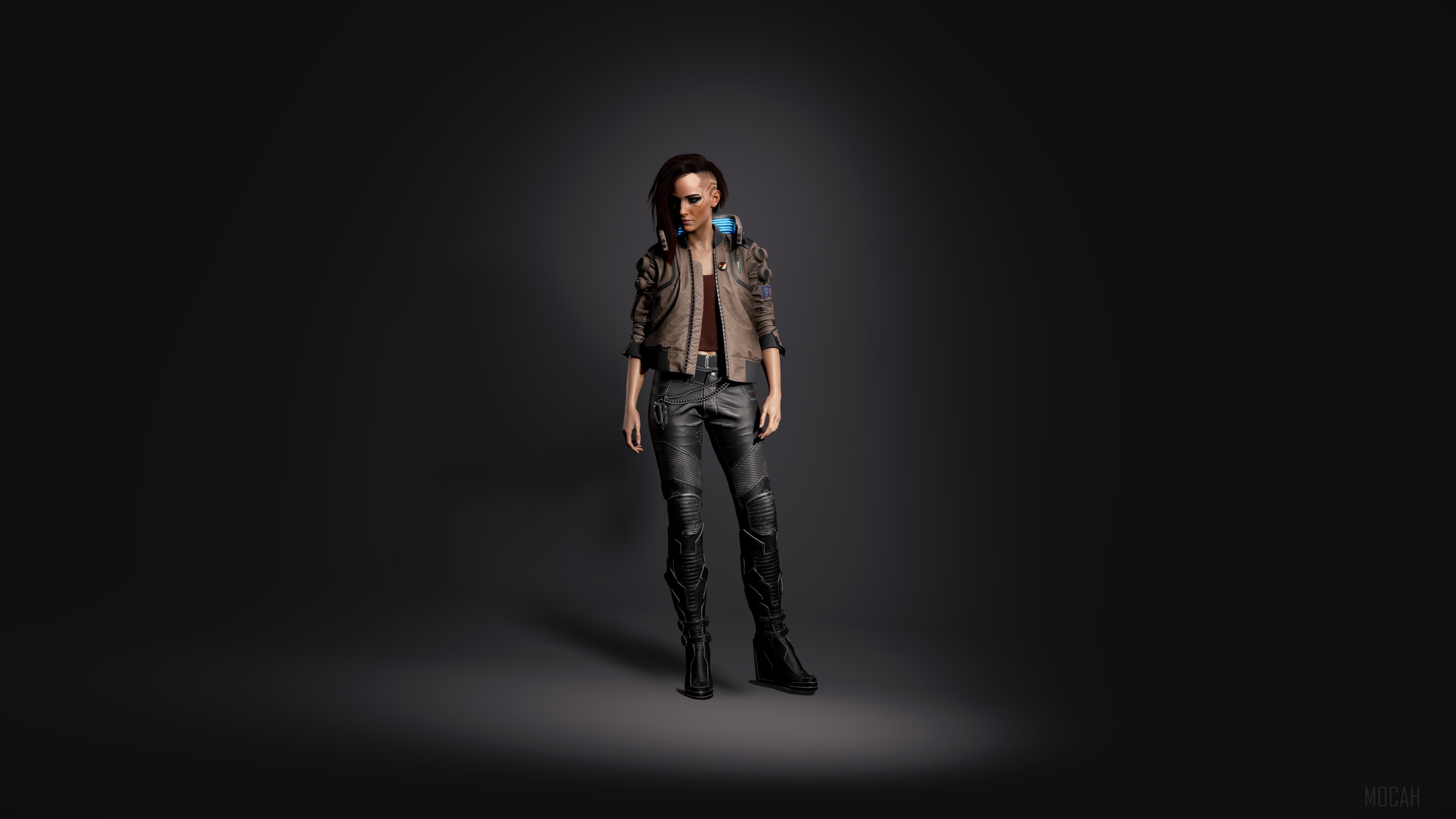 Female character from Cyberpunk 2077 4K HD Wallpaper