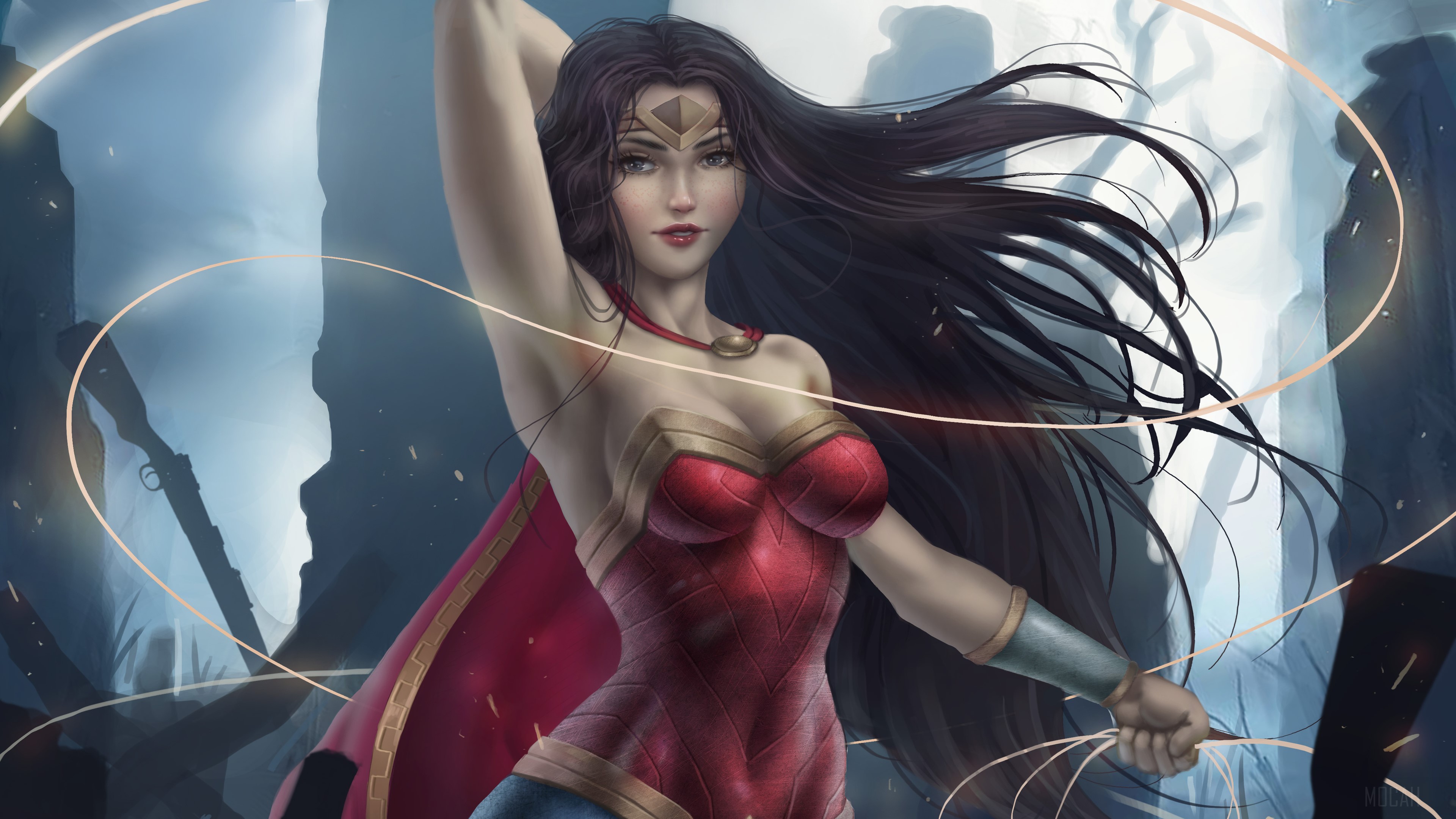 Wonder Woman 4K HD Wallpaper