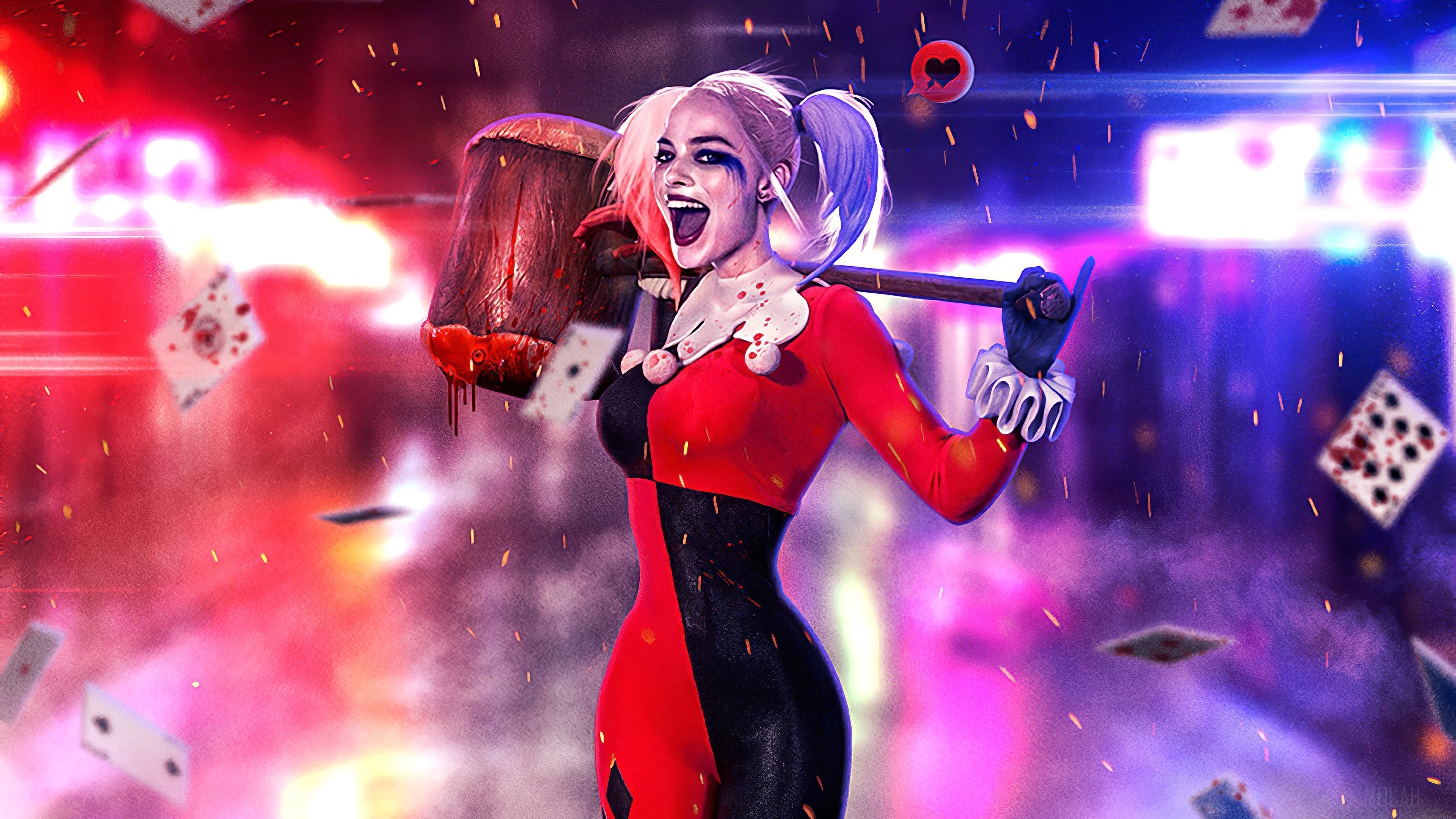 Harley Quinn from Suicide Squad 4K HD Wallpaper