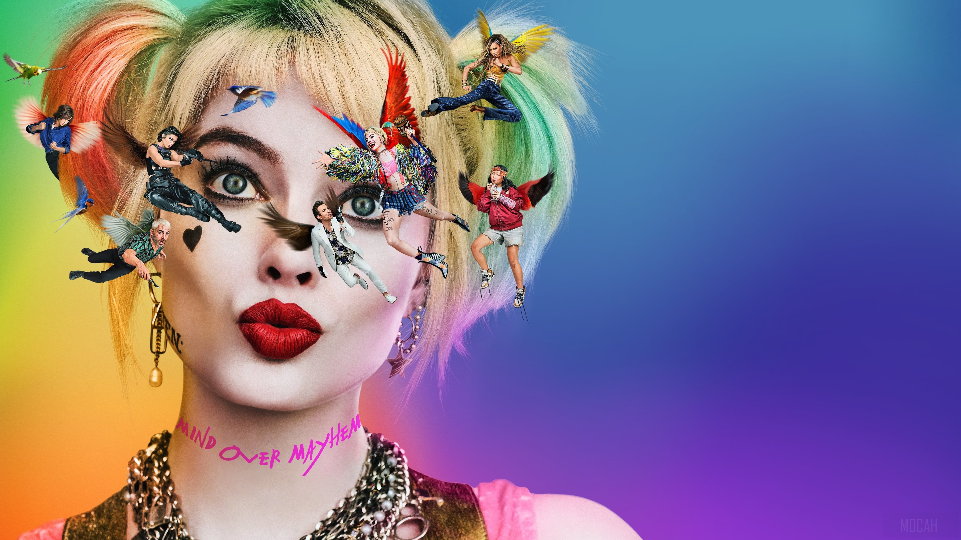 Harley Quinn from Birds of Prey 2020 Movie 4K HD Wallpaper