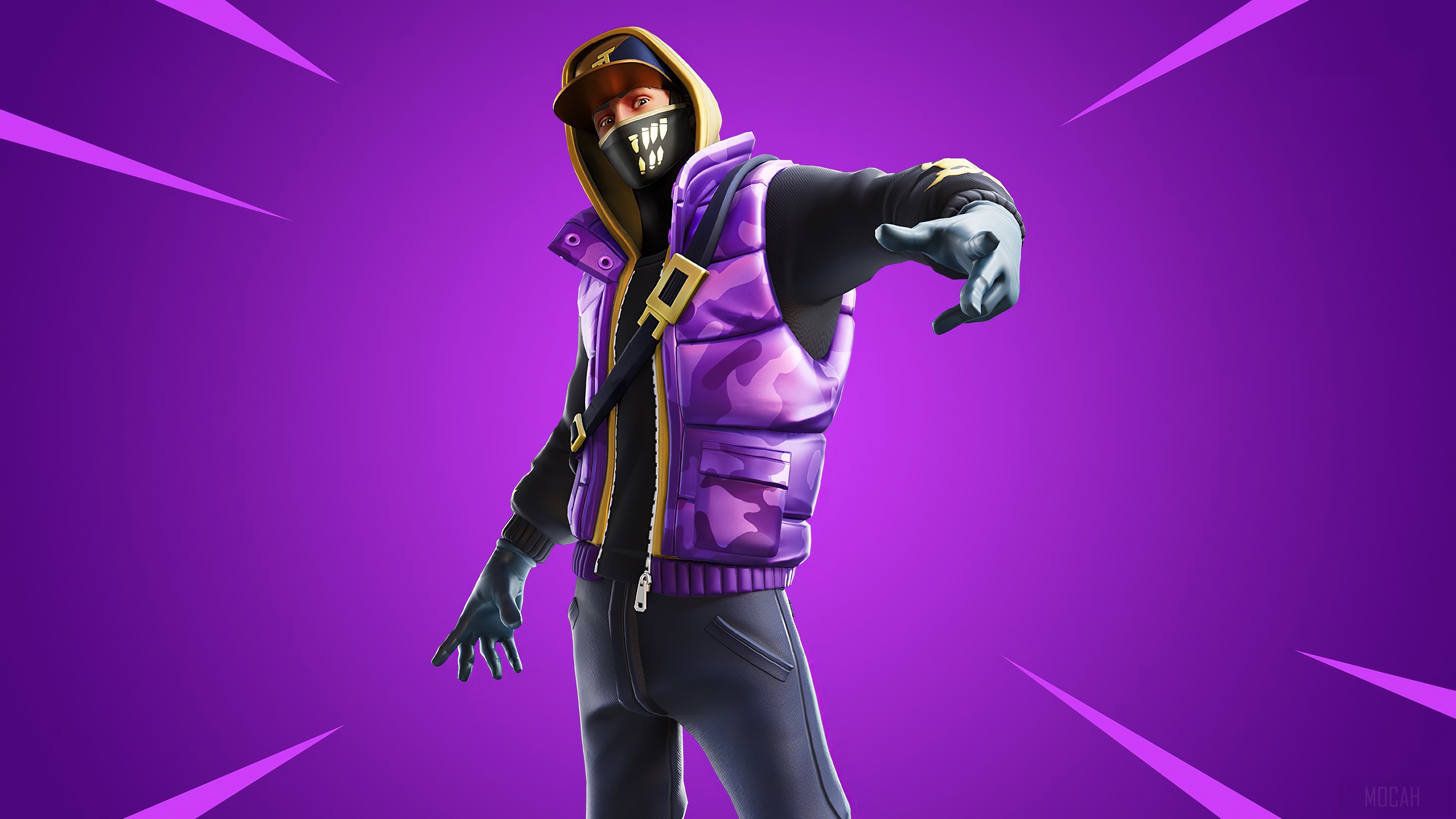 Street Striker from Fortnite 4K HD Wallpaper