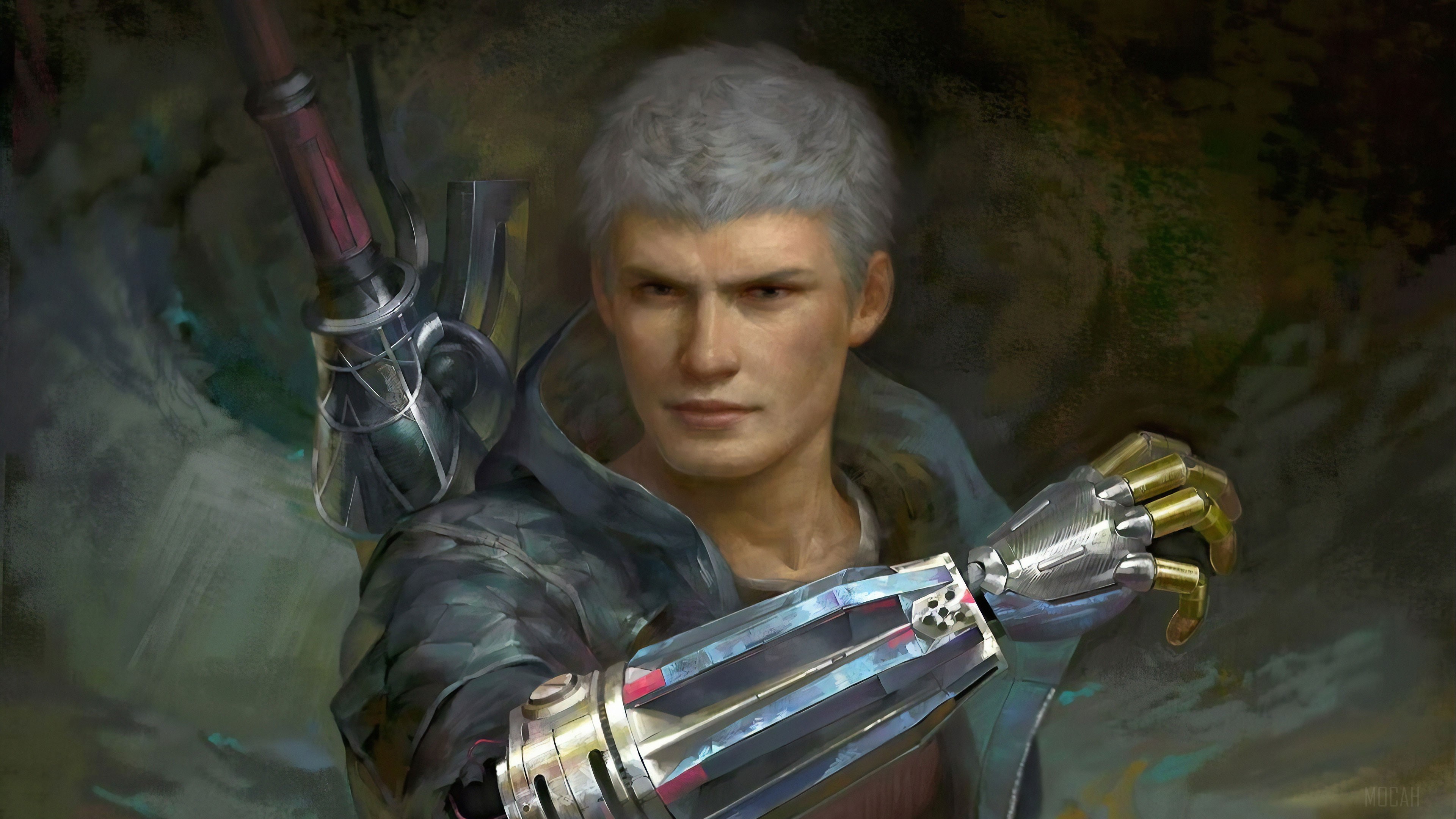 Nero from Devil May Cry 4K HD Wallpaper