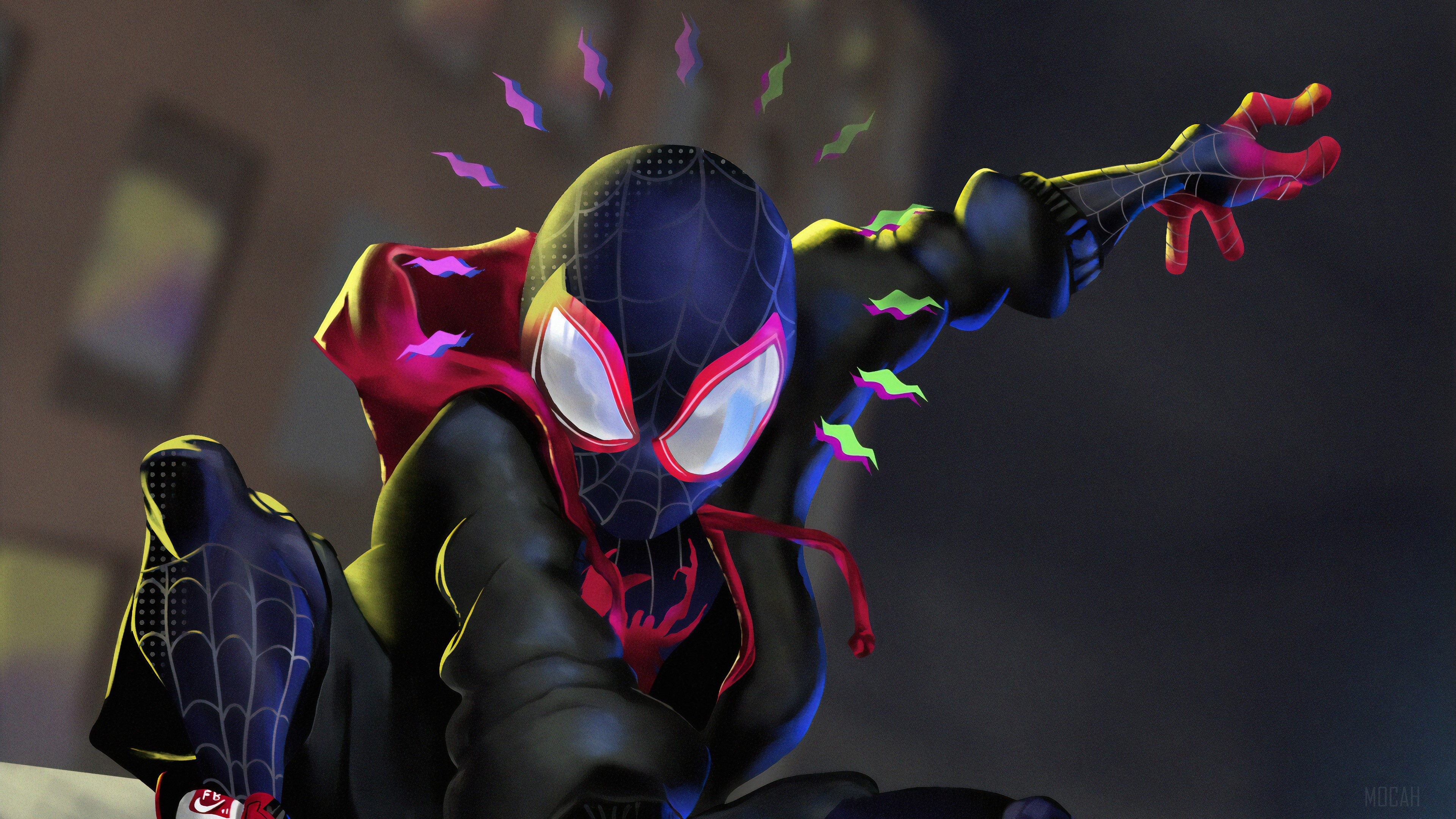 Miles Morales Spider-Man 4K HD Wallpaper