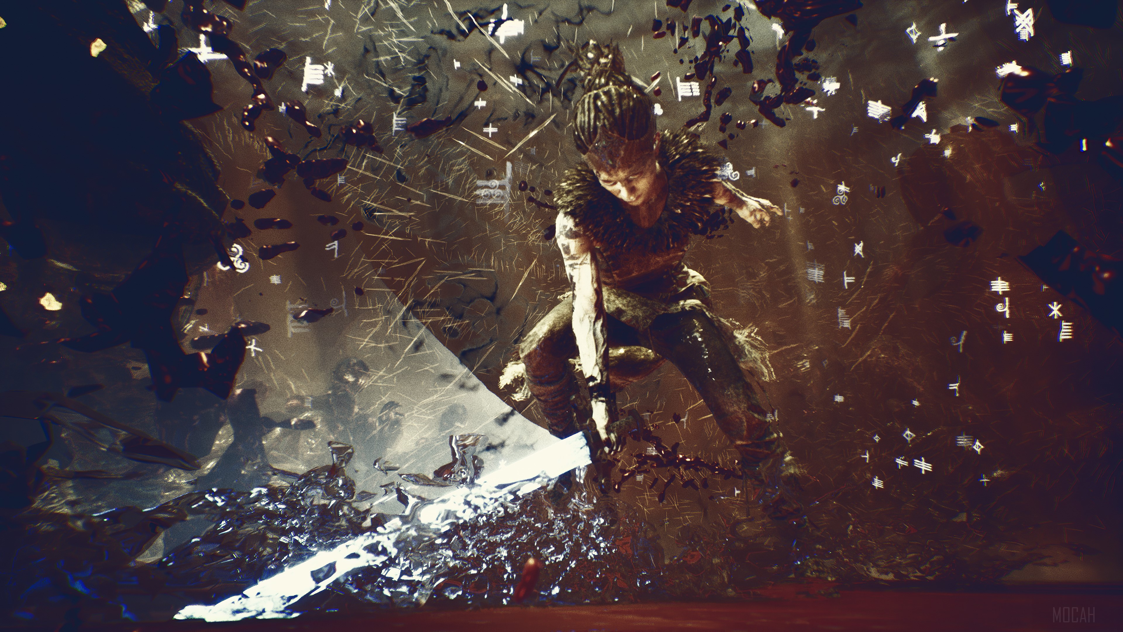 Senua from Hellblade Senuas Sacrifice 4K HD Wallpaper